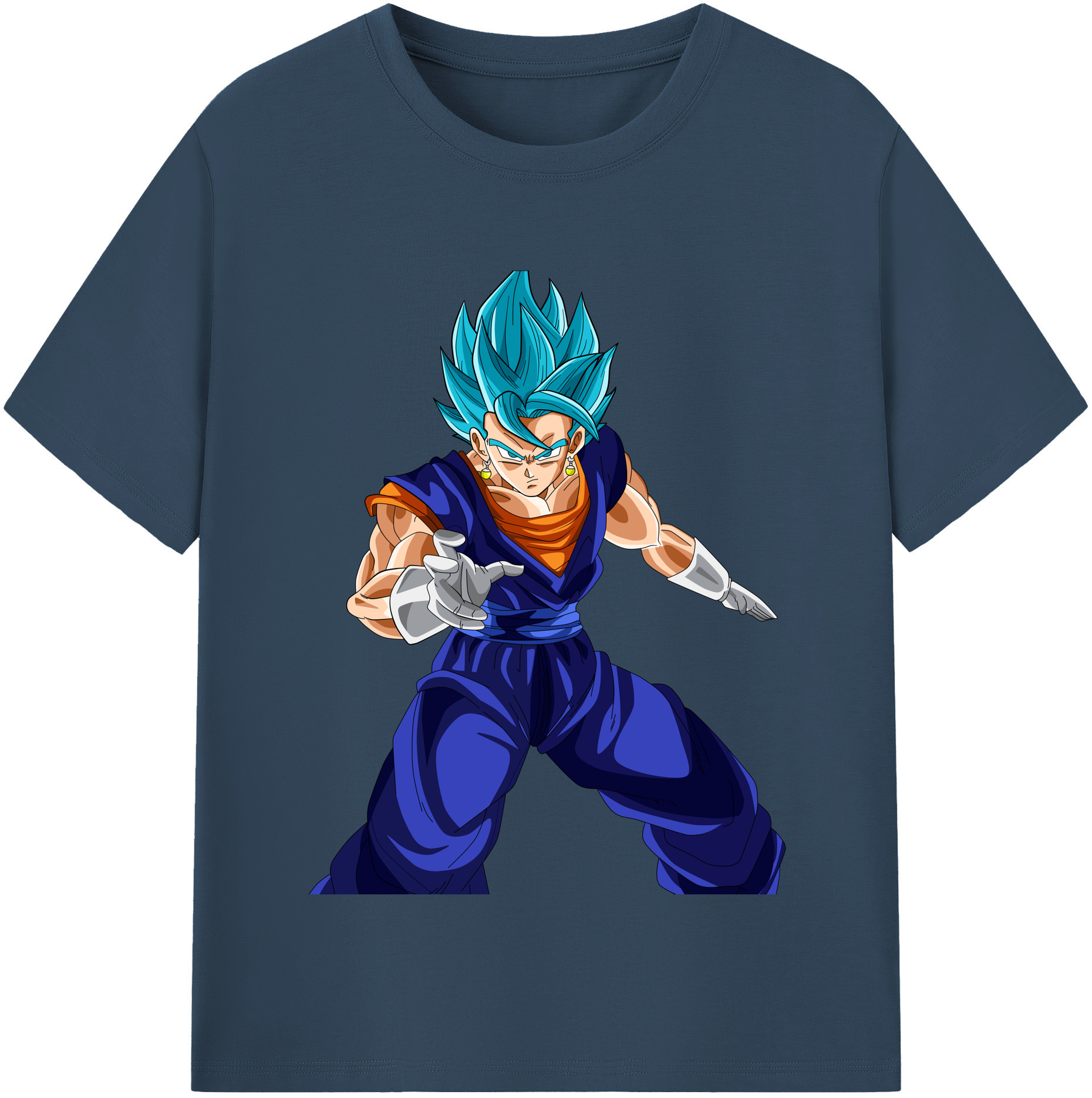 （画像用） ドラゴンボール ベジット DRAGON BALL Vegetto レディースカジュアルプリントTシャツ（綿100％）