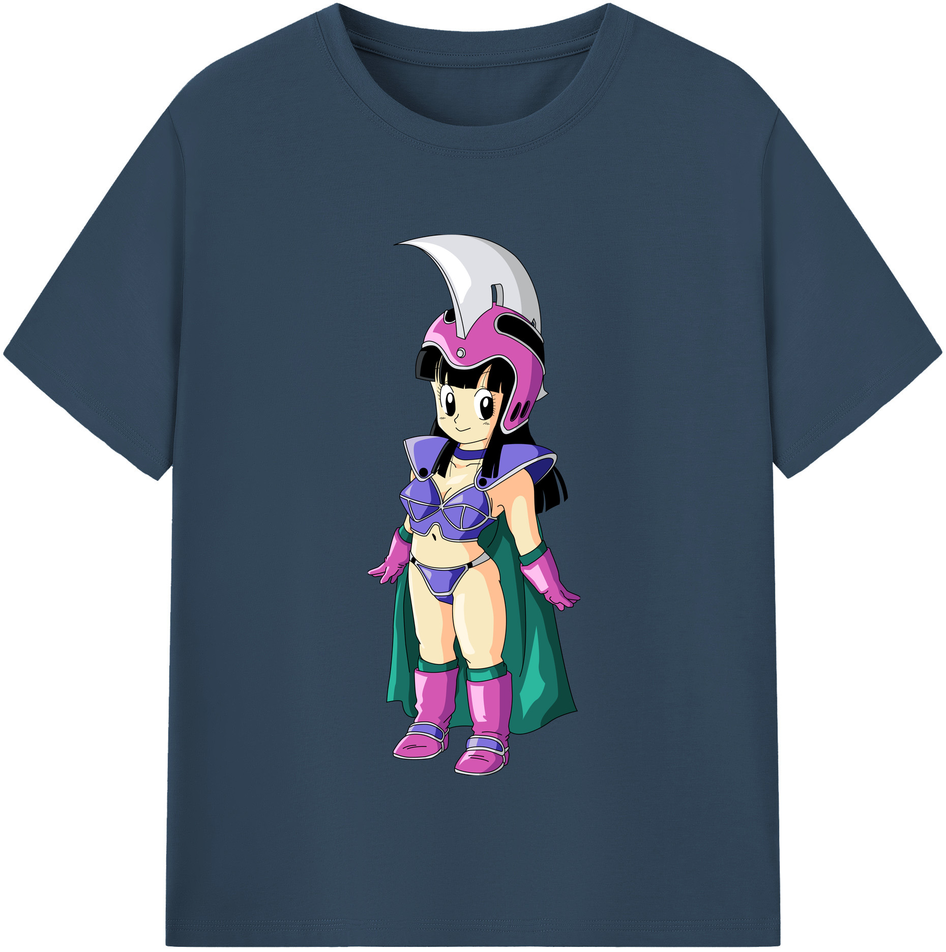 （画像用） ドラゴンボール チチ DRAGON BALL Chichi レディースカジュアルプリントTシャツ（綿100％）