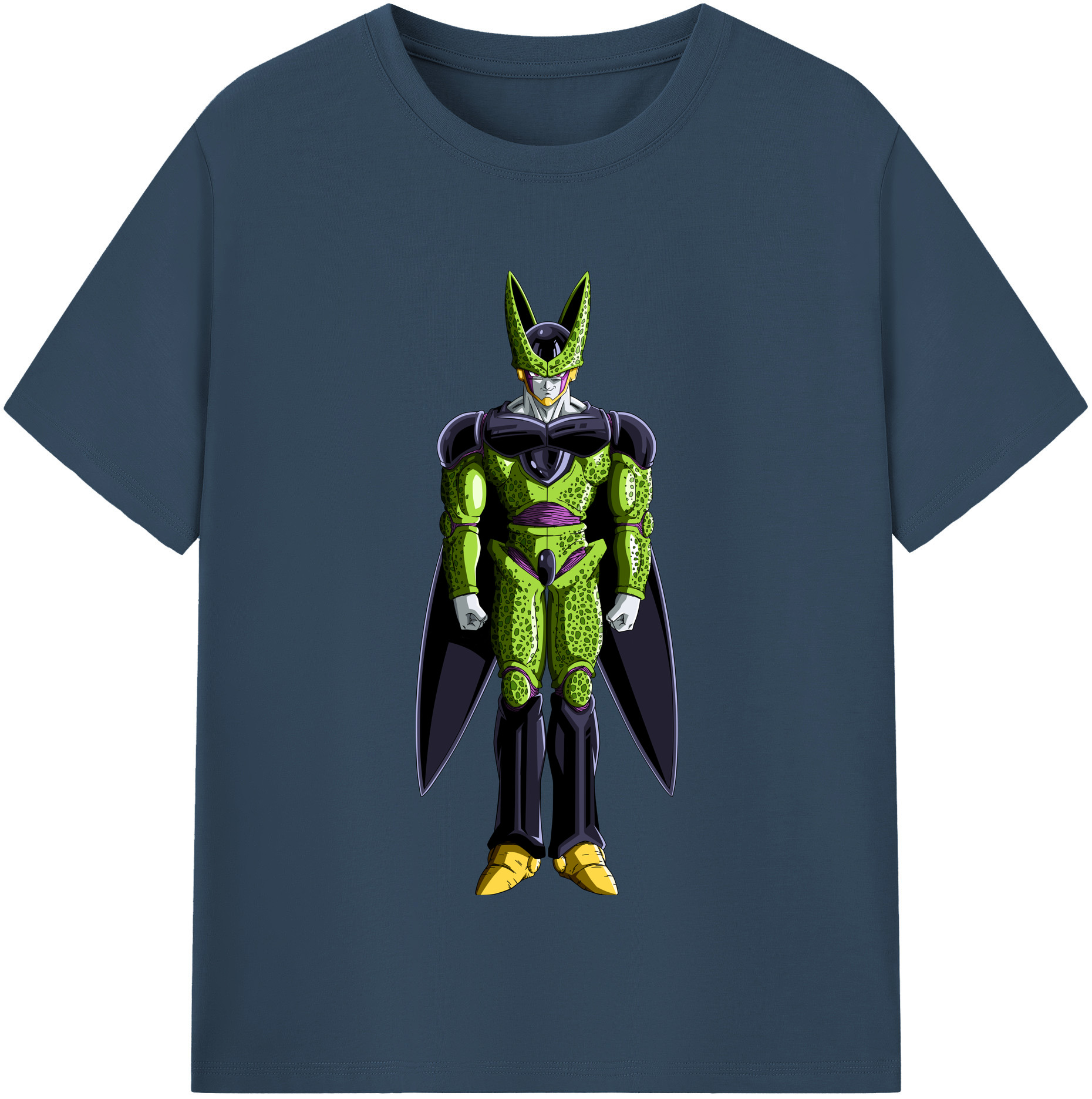 （画像用） ドラゴンボール セル DRAGON BALL Cell レディースカジュアルプリントTシャツ（綿100％）