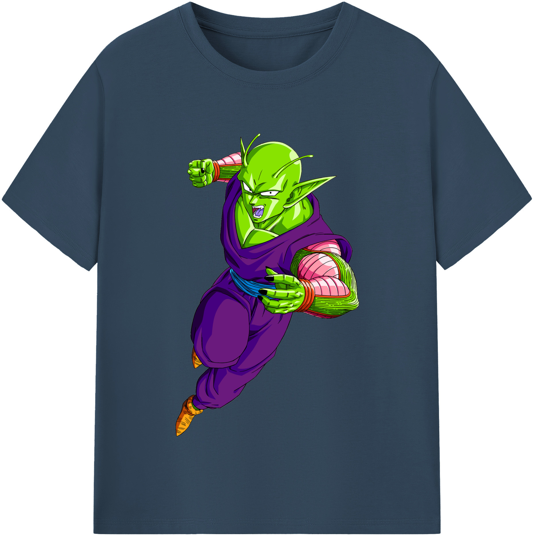 （画像用） ドラゴンボール ピッコロ DRAGON BALL Piccolo レディースカジュアルプリントTシャツ（綿100％）