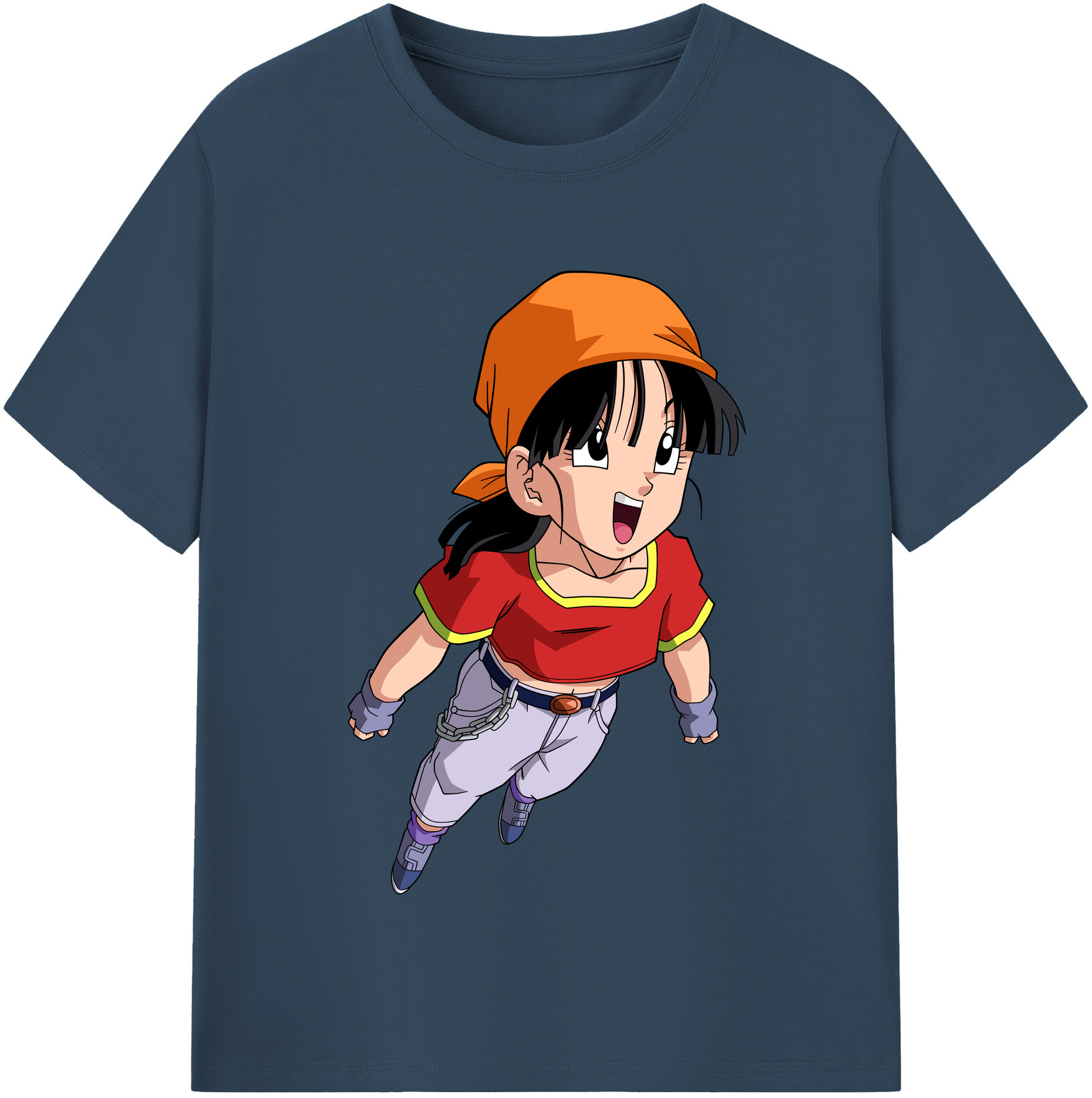 （画像用） ドラゴンボール パン DRAGON BALL Pan レディースカジュアルプリントTシャツ（綿100％）