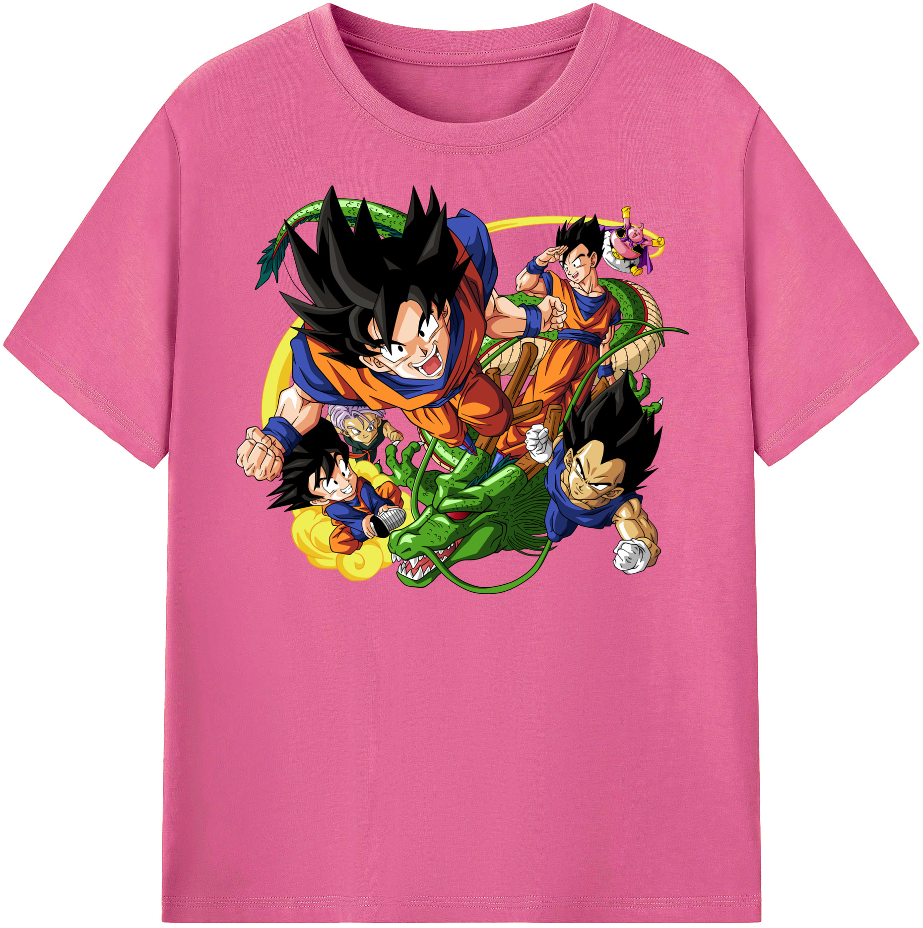 （画像用） ドラゴンボール DRAGON BALL レディースカジュアルプリントTシャツ（綿100％）