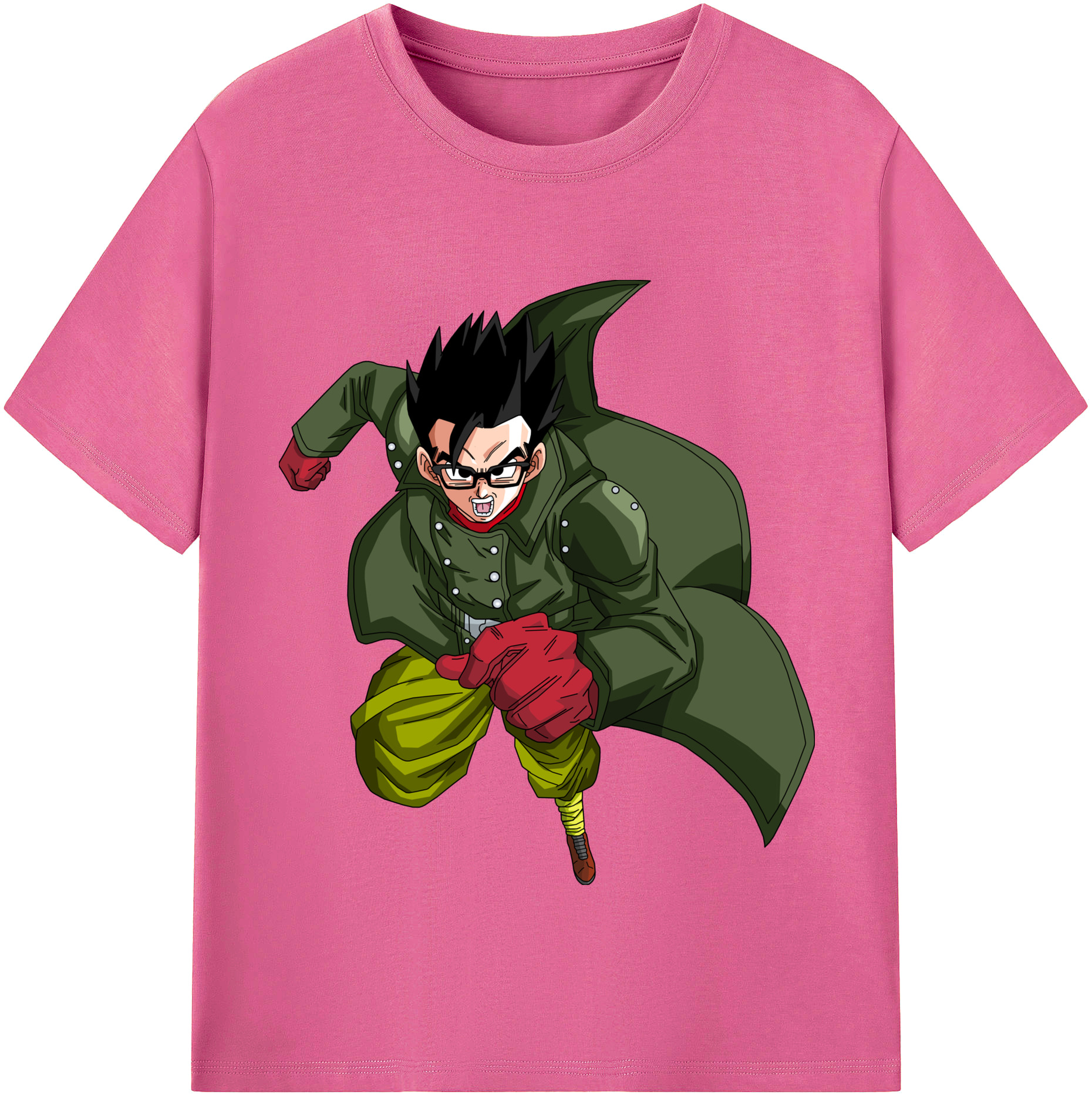 （画像用） ドラゴンボール 孫 悟飯（そんごはん）DRAGON BALL Son Gohan レディースカジュアルプリントTシャツ（綿100％）