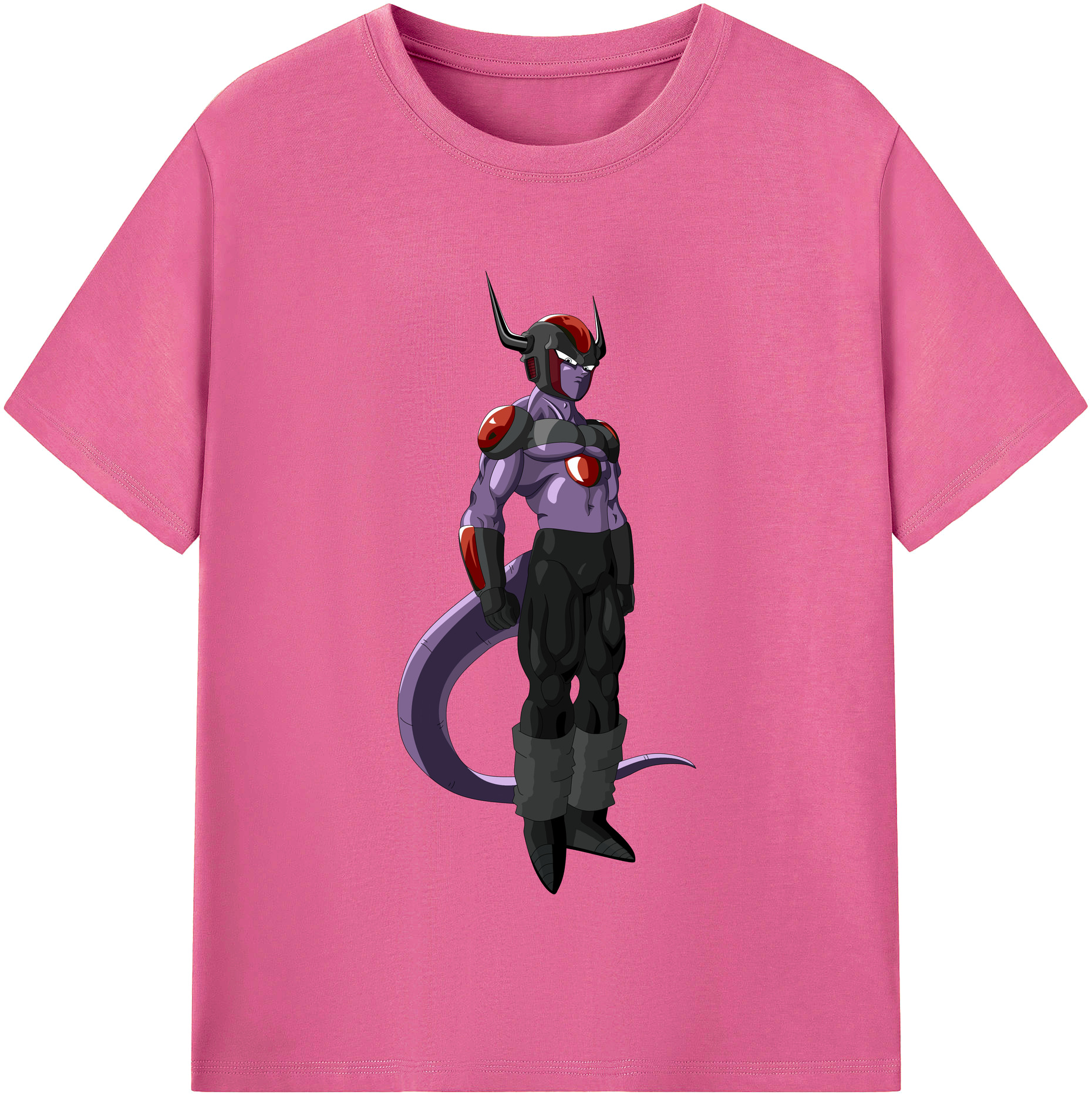 （画像用） ドラゴンボール フリーザ DRAGON BALL Frieza レディースカジュアルプリントTシャツ（綿100％）