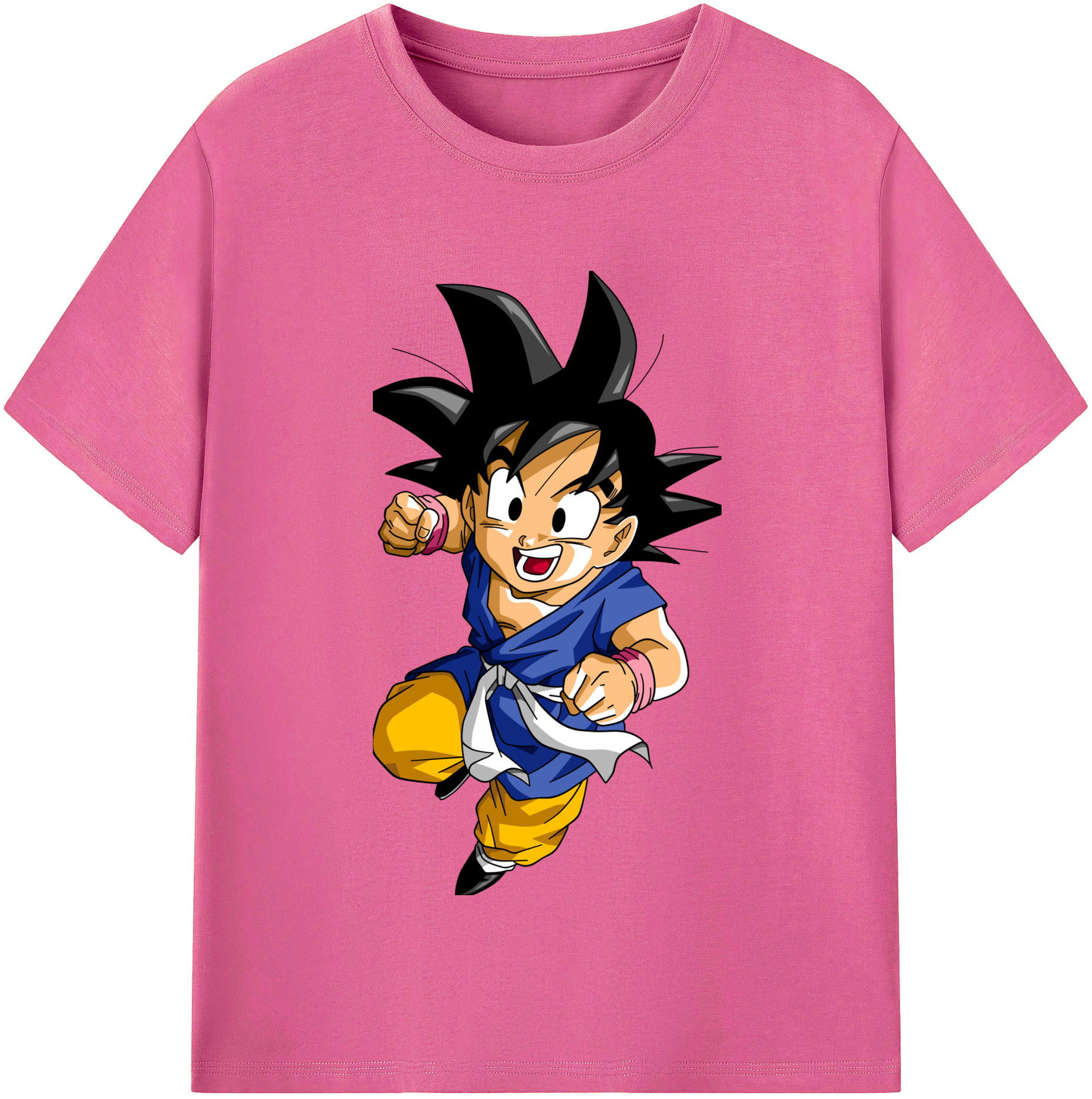 （画像用） ドラゴンボール 孫悟天 そん ごてん DRAGON BALL Son Goten レディースカジュアルプリントTシャツ（綿100％）