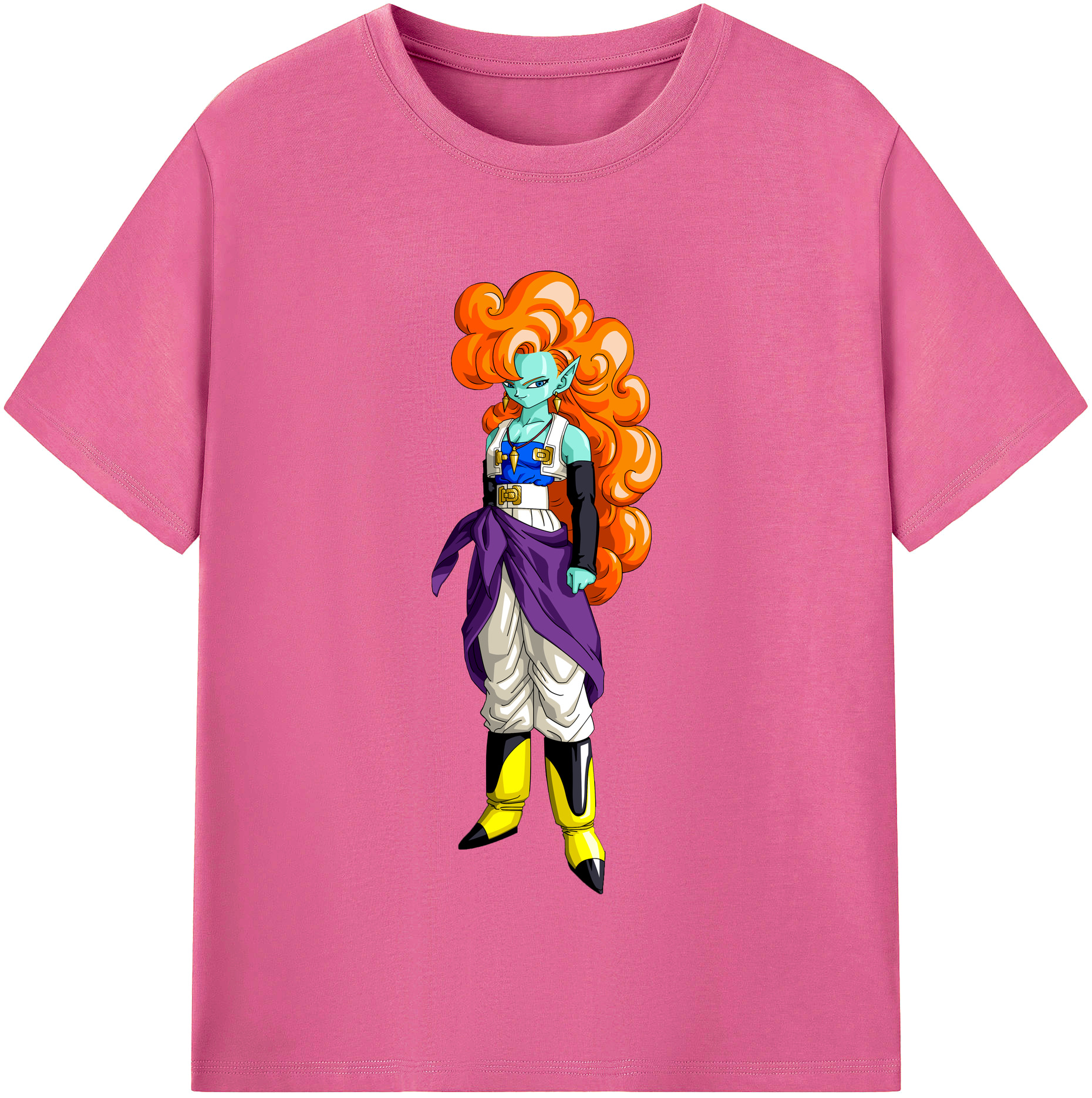 （画像用） ドラゴンボール DRAGON BALL レディースカジュアルプリントTシャツ（綿100％）
