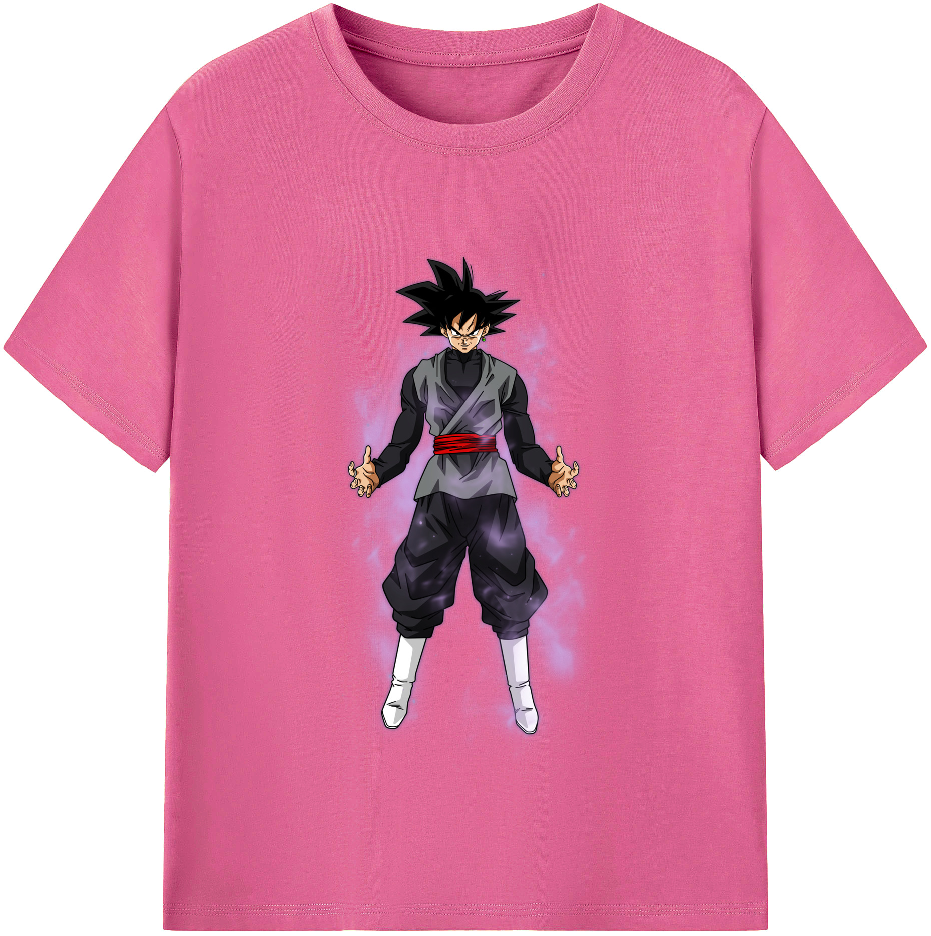 （画像用） ドラゴンボール ベジータ四世（Bejīta Yonsei）DRAGON BALL Vegeta IV レディースカジュアルプリントTシャツ（綿100％）