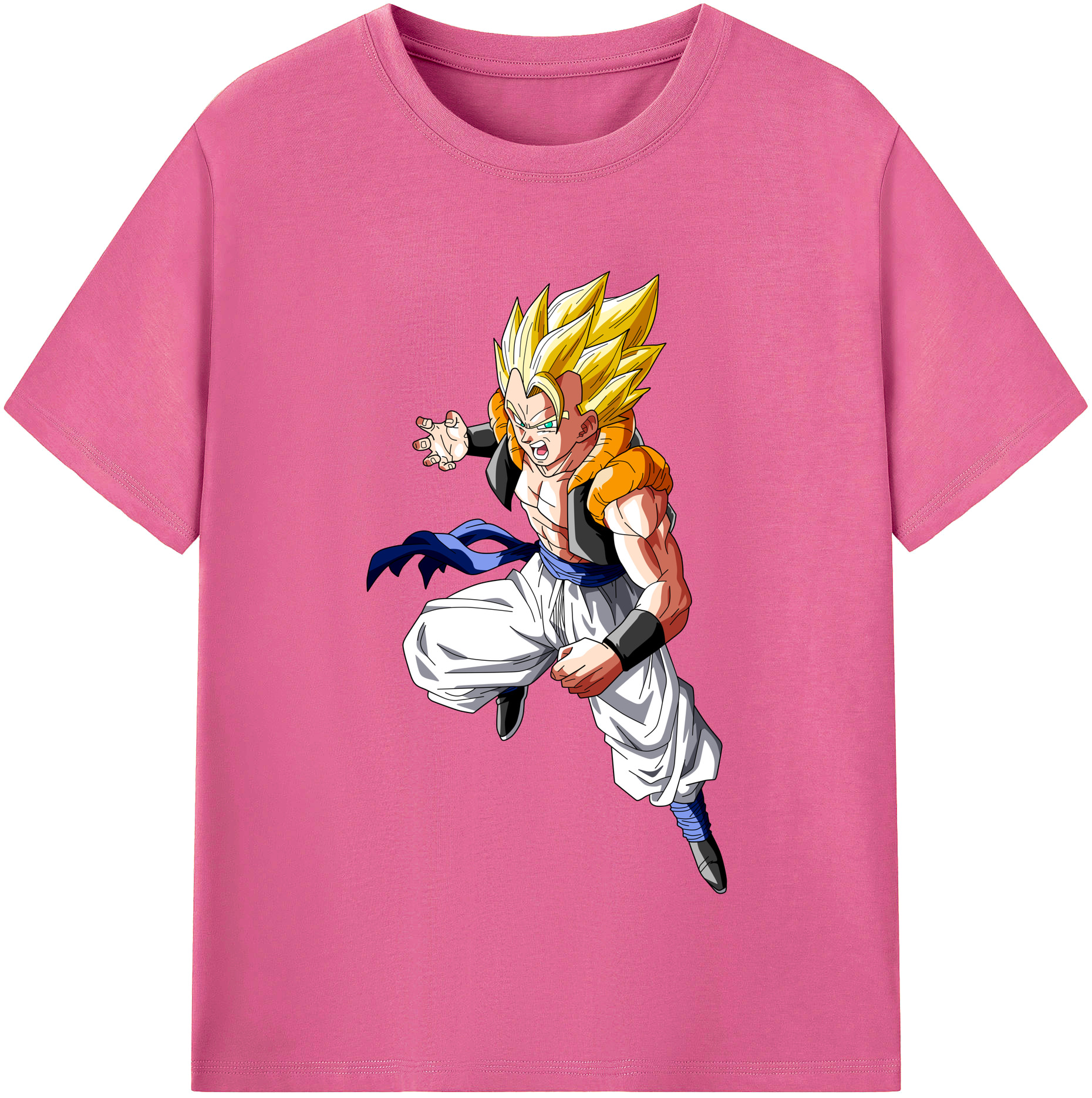 （画像用） ドラゴンボール ベジータ四世（Bejīta Yonsei）DRAGON BALL Vegeta IV レディースカジュアルプリントTシャツ（綿100％）