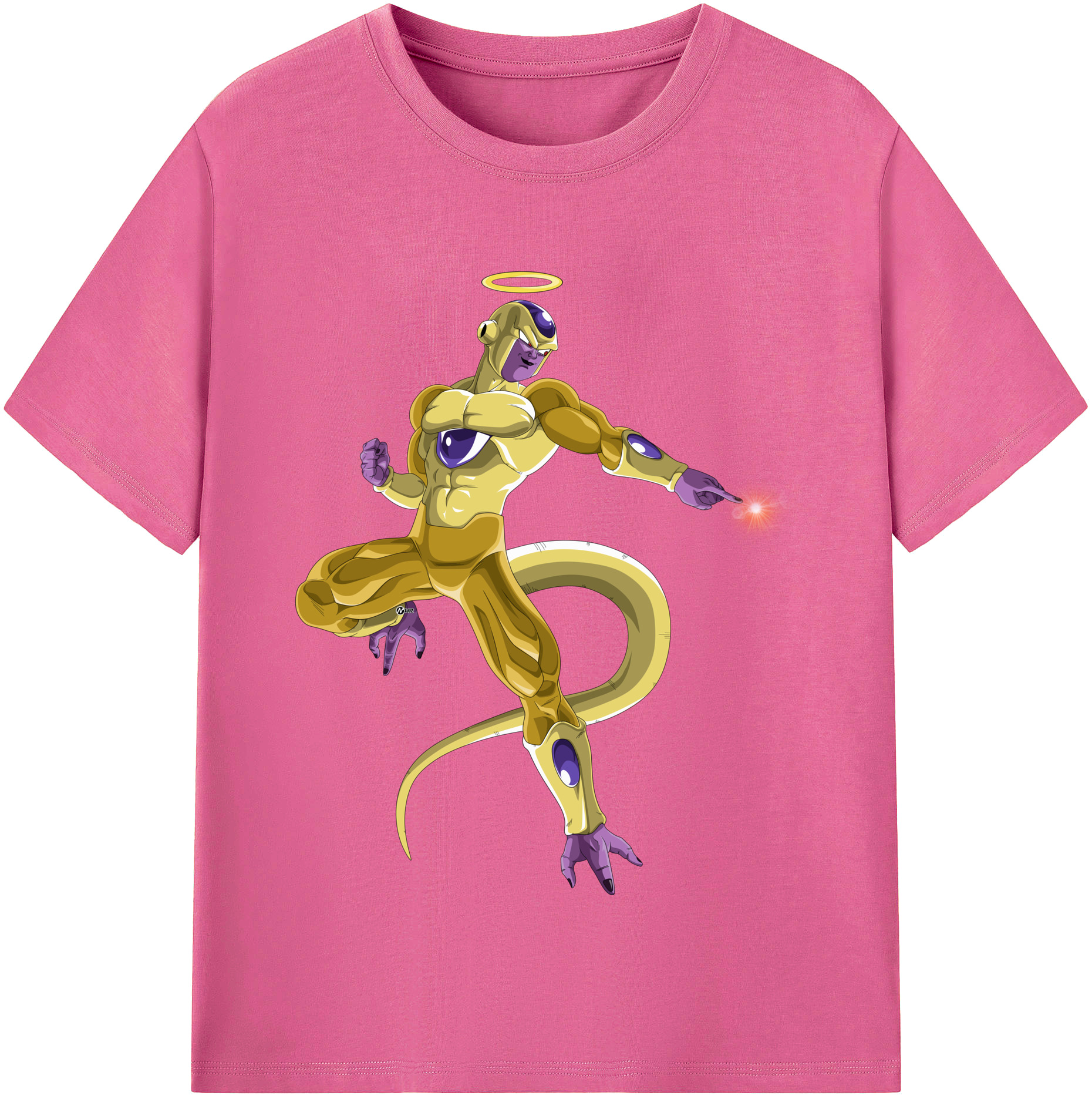 （画像用） ドラゴンボール フリーザ DRAGON BALL Frieza レディースカジュアルプリントTシャツ（綿100％）