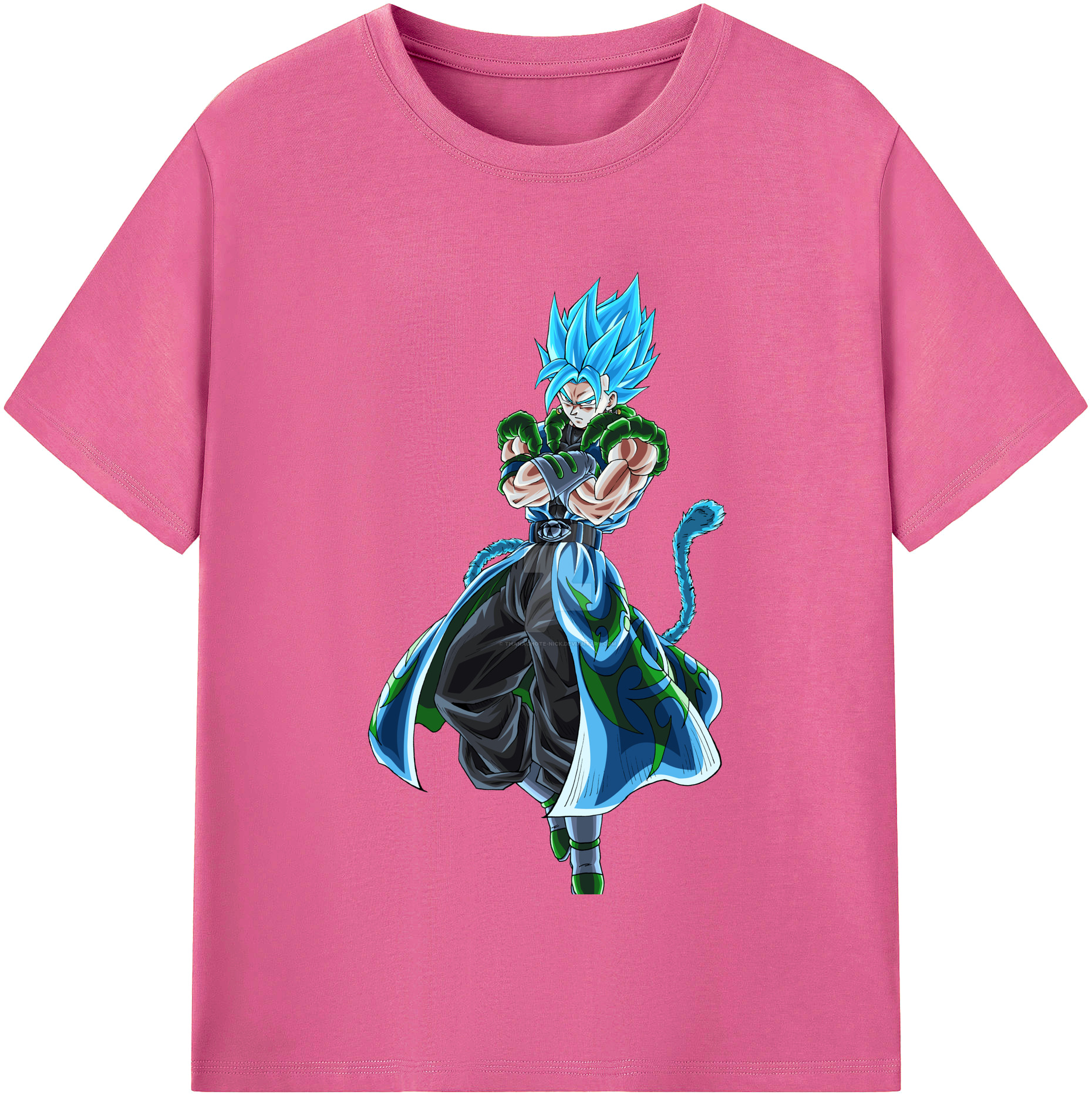 （画像用） ドラゴンボール ベジット DRAGON BALL Vegetto レディースカジュアルプリントTシャツ（綿100％）