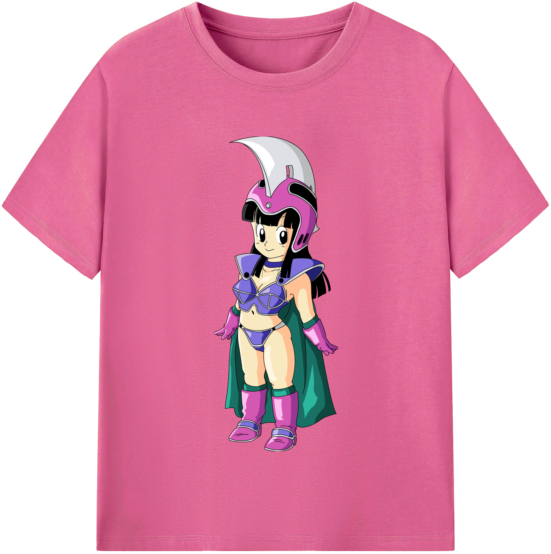 （画像用） ドラゴンボール チチ DRAGON BALL Chichi レディースカジュアルプリントTシャツ（綿100％）