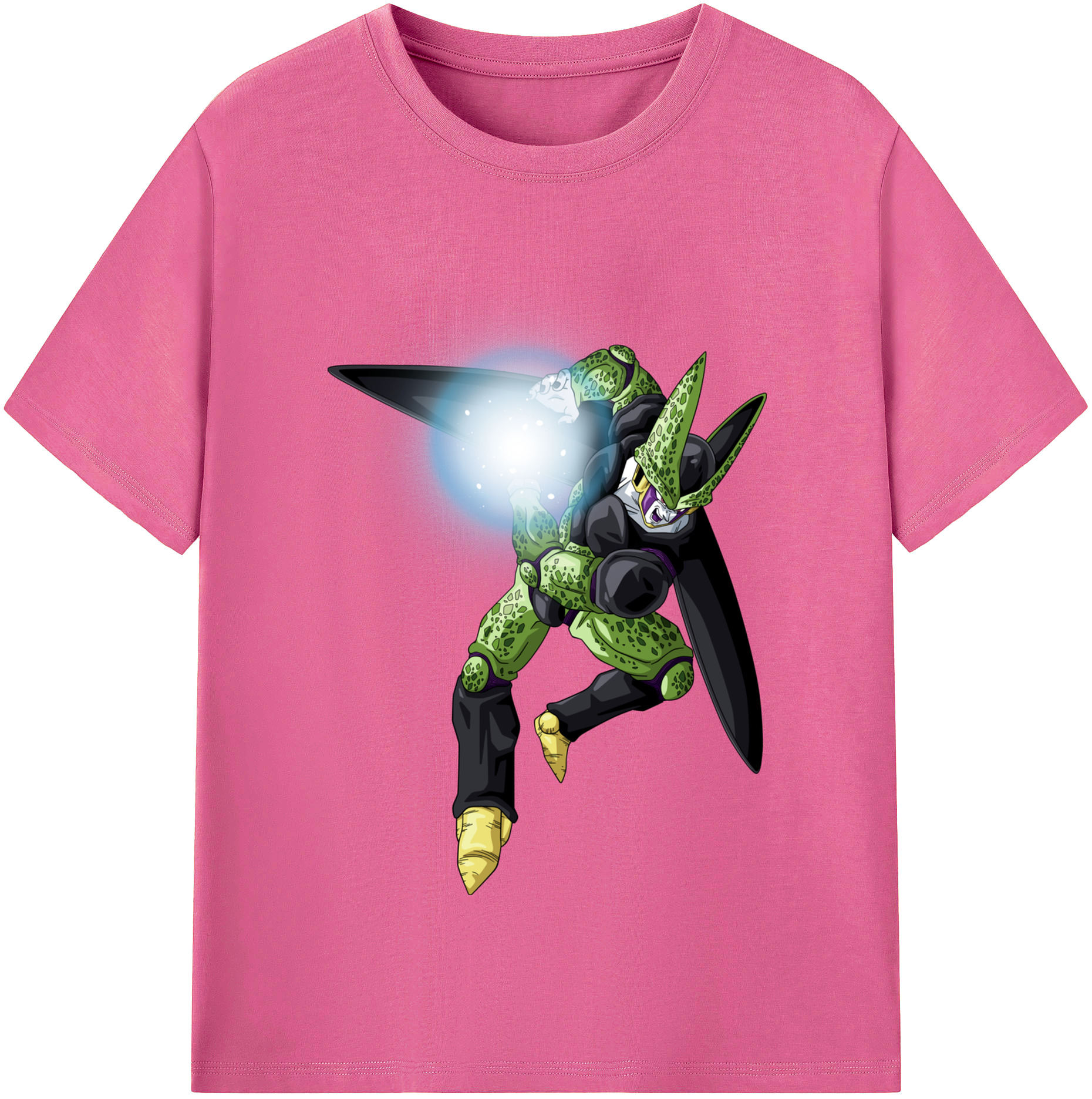 （画像用） ドラゴンボール セル DRAGON BALL Cell レディースカジュアルプリントTシャツ（綿100％）