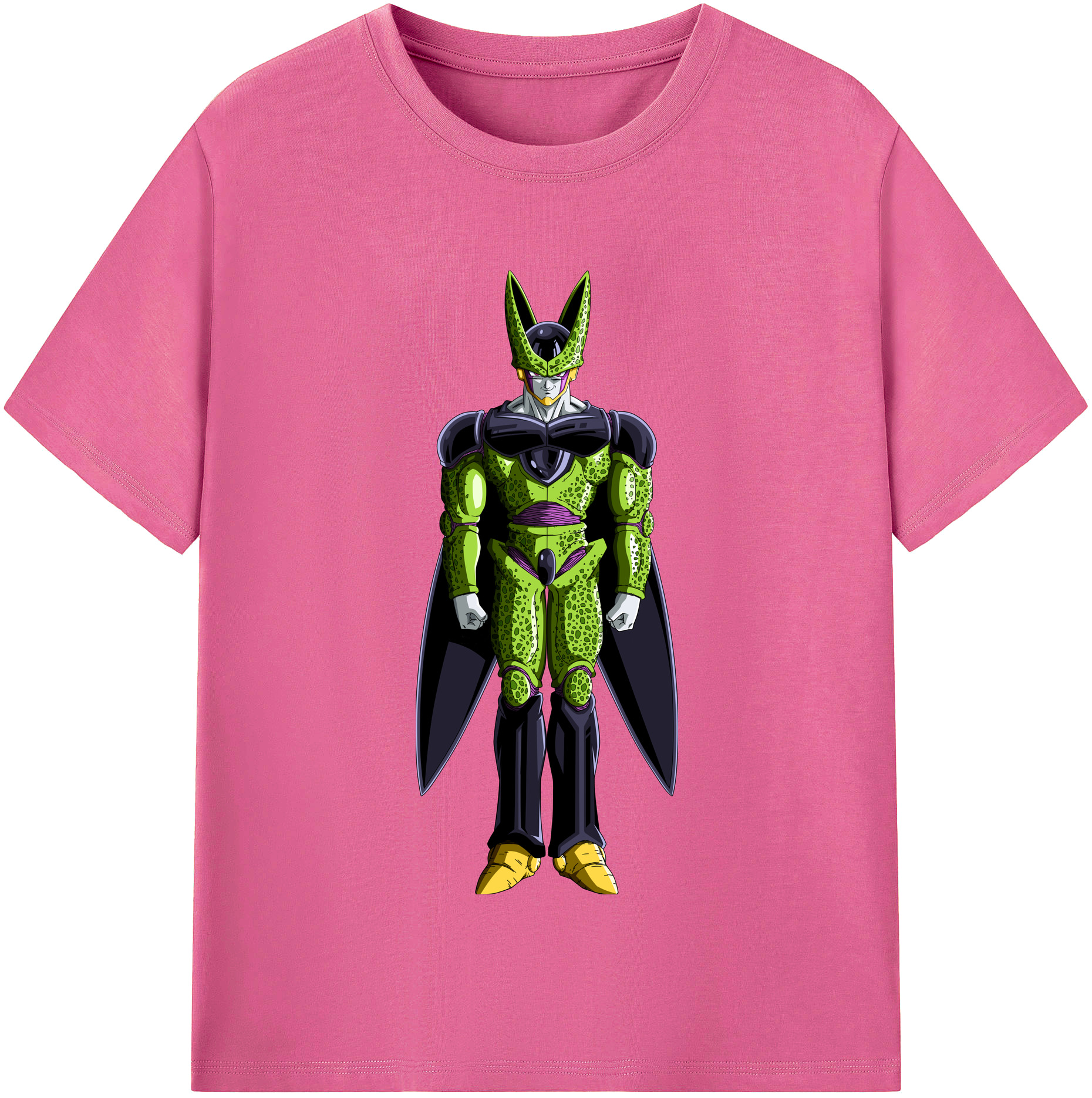 （画像用） ドラゴンボール セル DRAGON BALL Cell レディースカジュアルプリントTシャツ（綿100％）