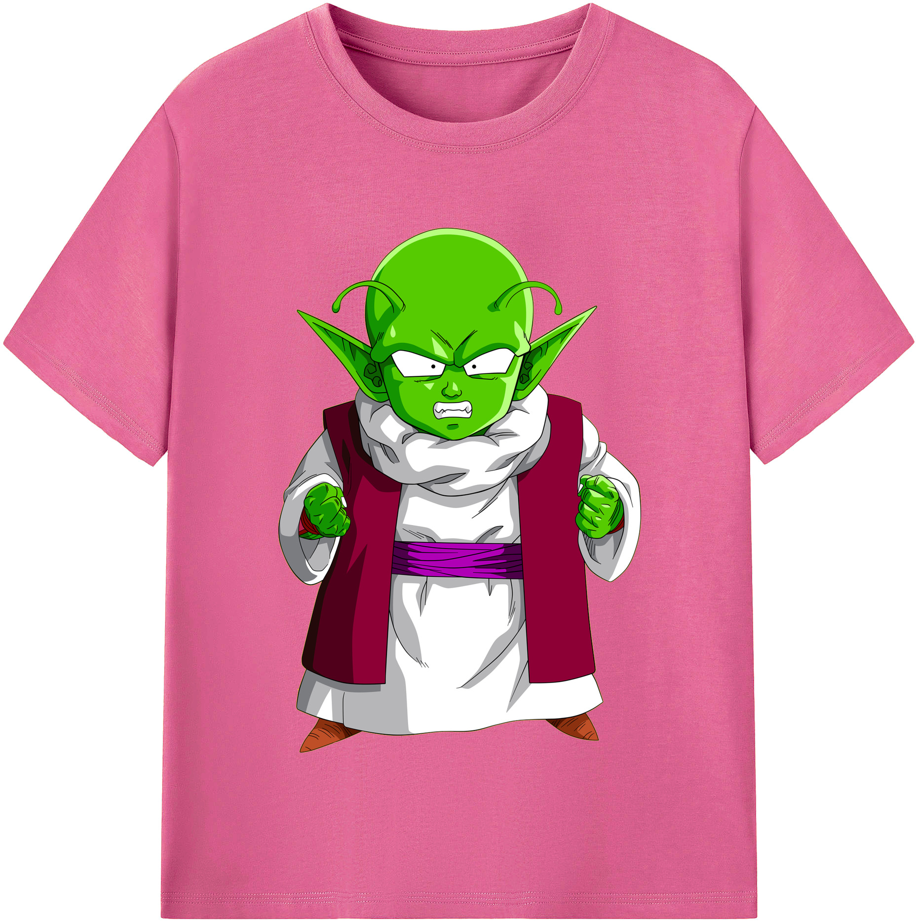 （画像用） ドラゴンボール ピッコロ DRAGON BALL Piccolo レディースカジュアルプリントTシャツ（綿100％）