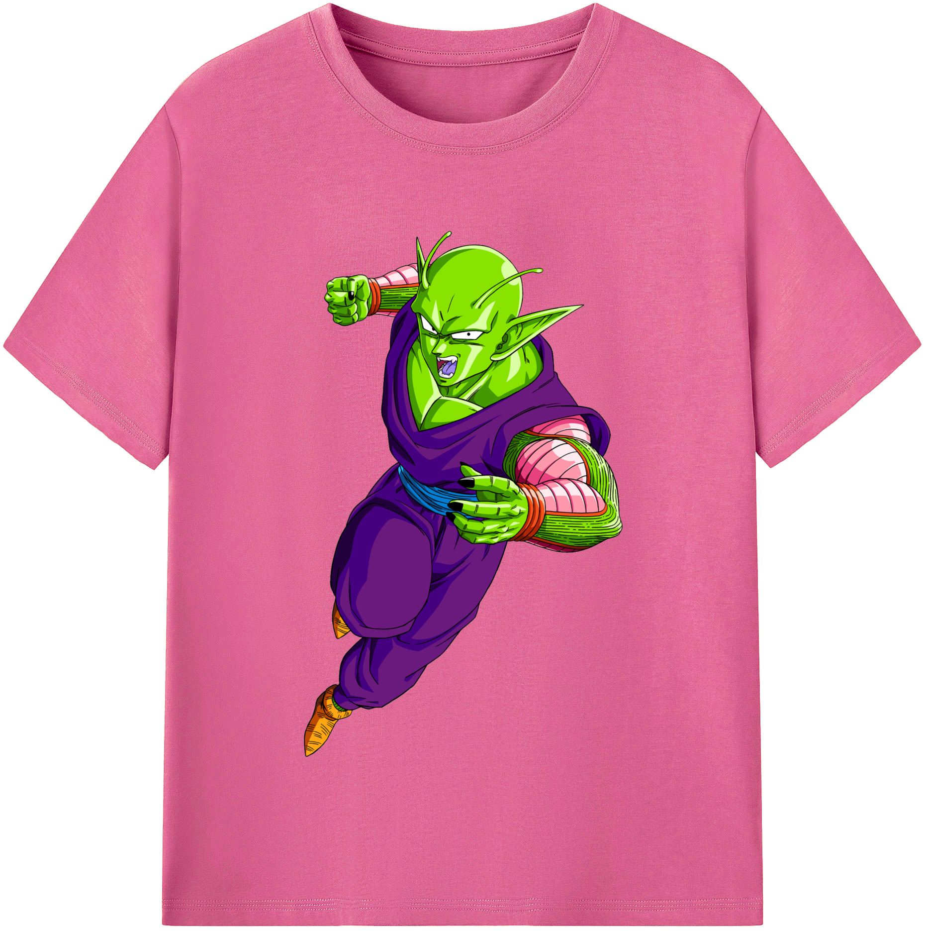 （画像用） ドラゴンボール ピッコロ DRAGON BALL Piccolo レディースカジュアルプリントTシャツ（綿100％）