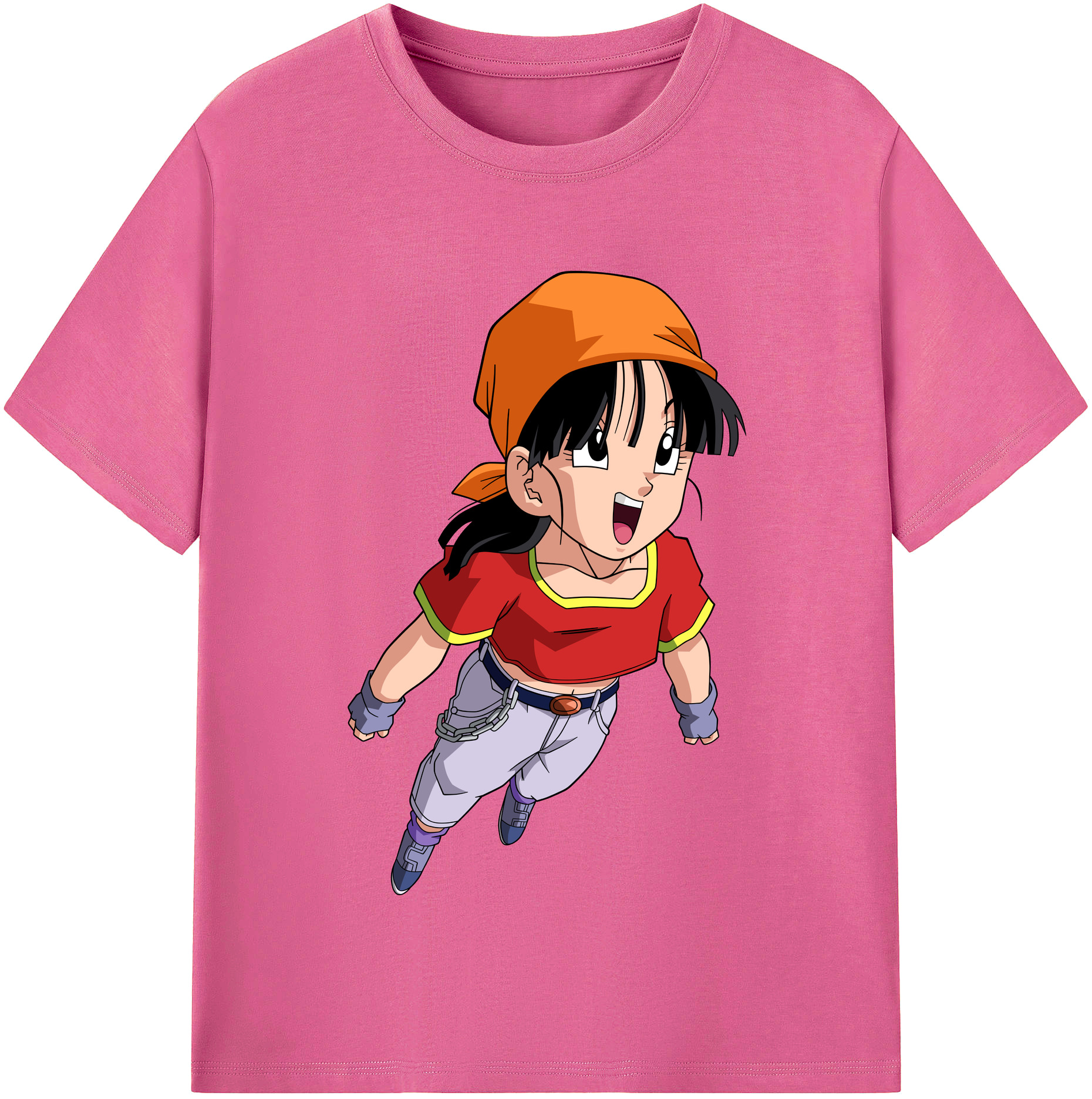 （画像用） ドラゴンボール パン DRAGON BALL Pan レディースカジュアルプリントTシャツ（綿100％）