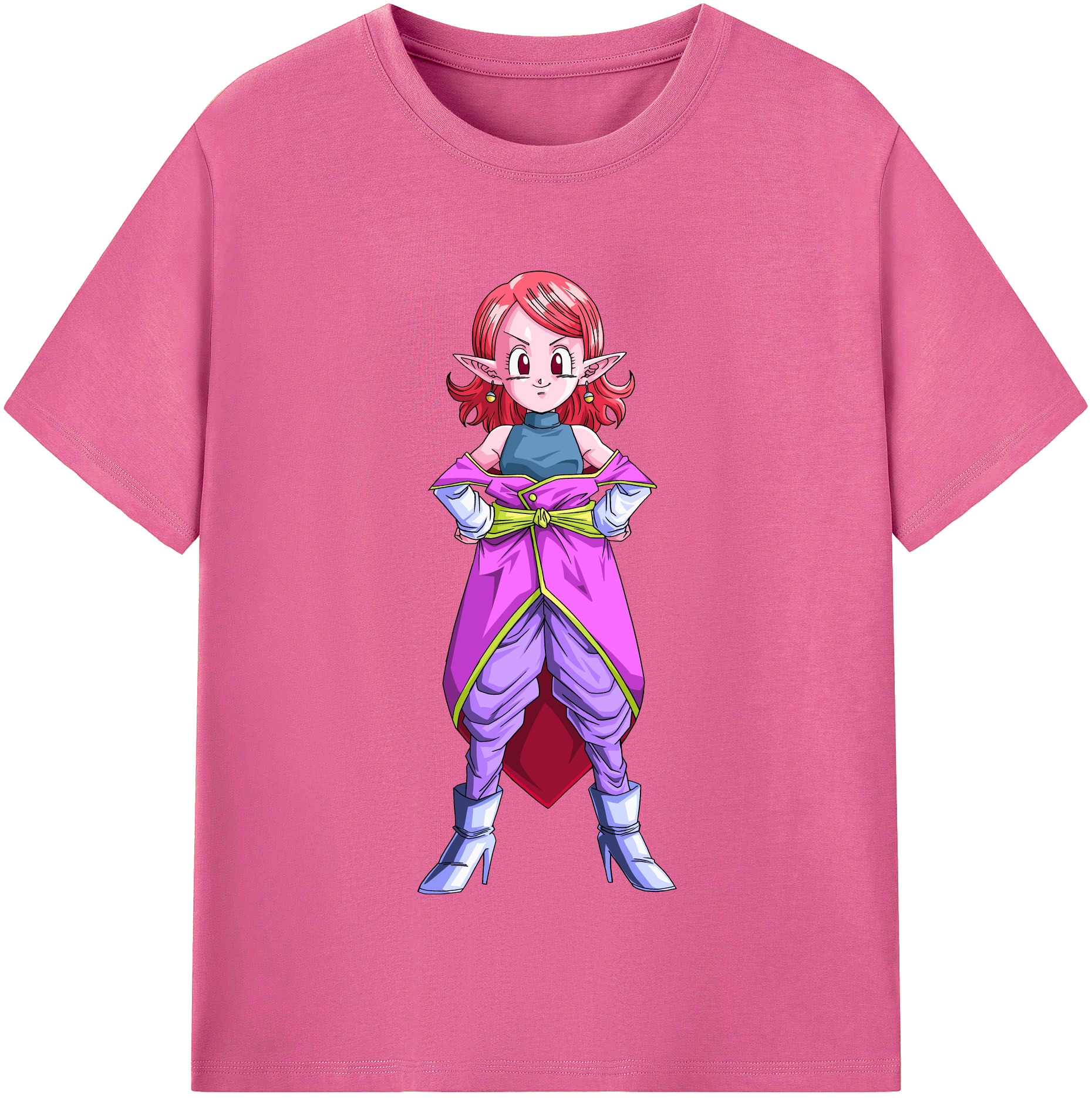 （画像用） ドラゴンボール DRAGON BALL レディースカジュアルプリントTシャツ（綿100％）