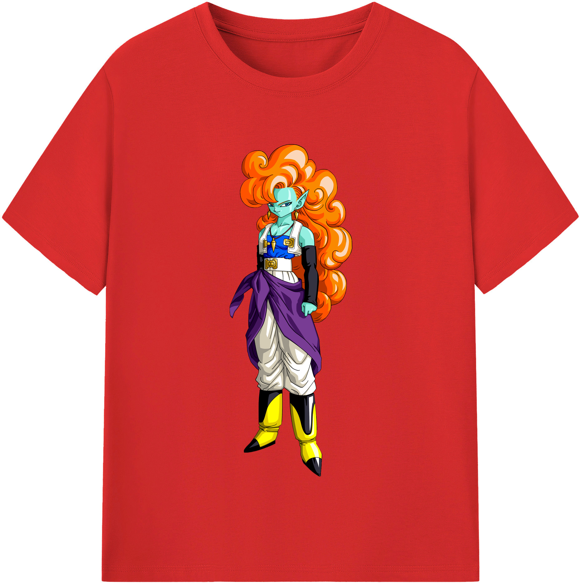 （画像用） ドラゴンボール DRAGON BALL レディースカジュアルプリントTシャツ（綿100％）