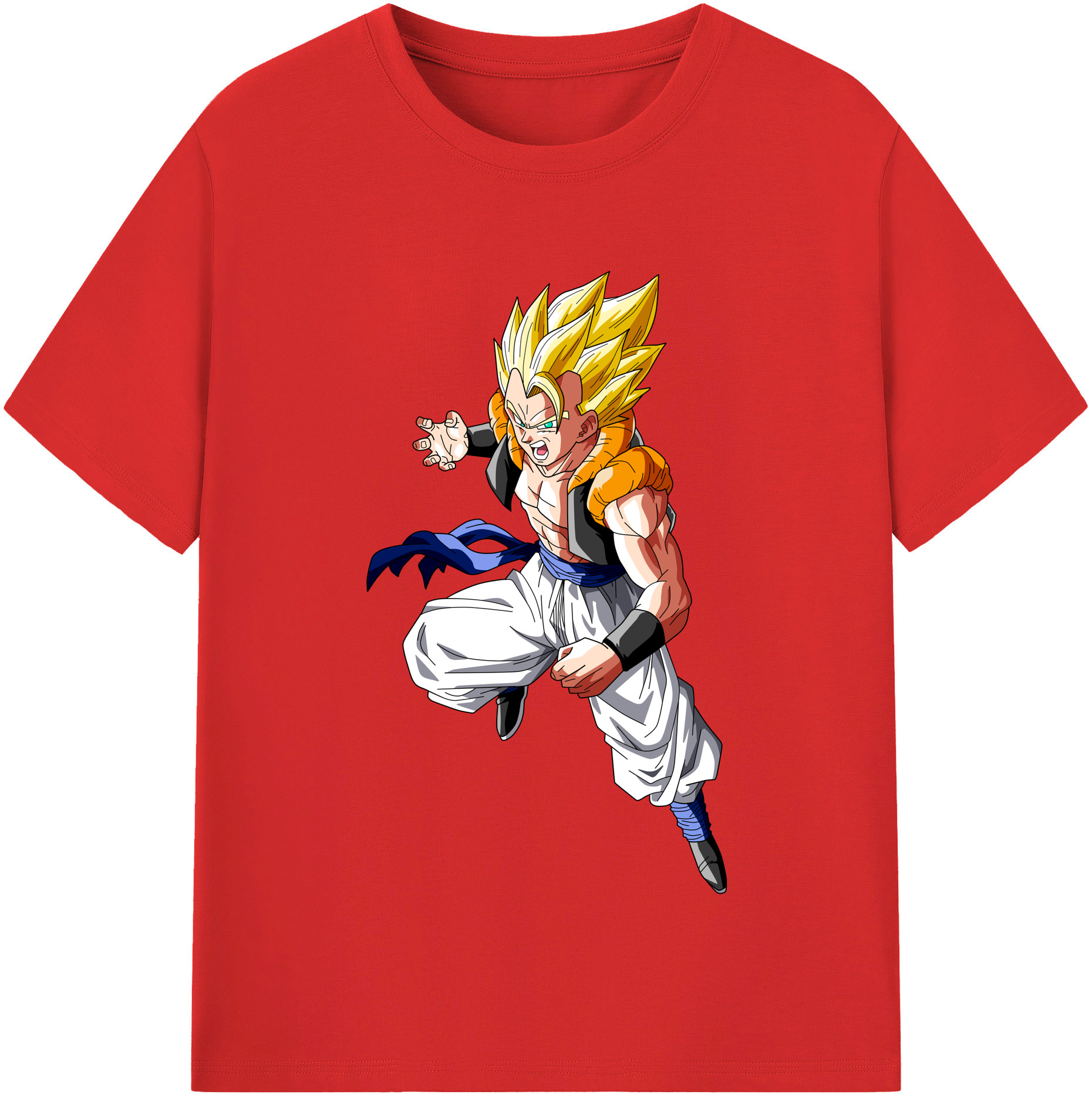 （画像用） ドラゴンボール ベジータ四世（Bejīta Yonsei）DRAGON BALL Vegeta IV レディースカジュアルプリントTシャツ（綿100％）