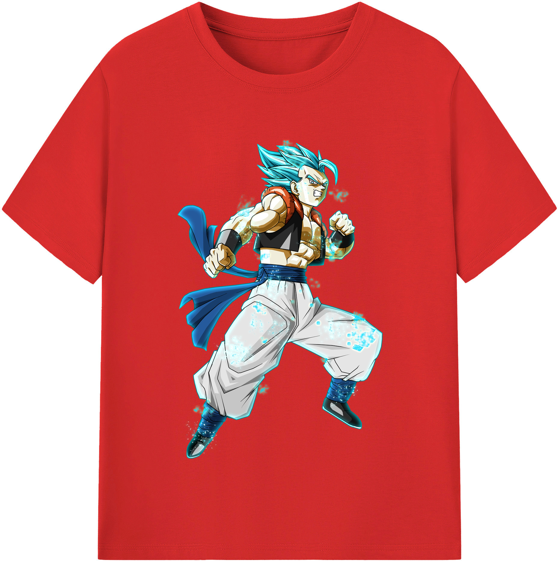 （画像用） ドラゴンボール ベジータ四世（Bejīta Yonsei）DRAGON BALL Vegeta IV レディースカジュアルプリントTシャツ（綿100％）