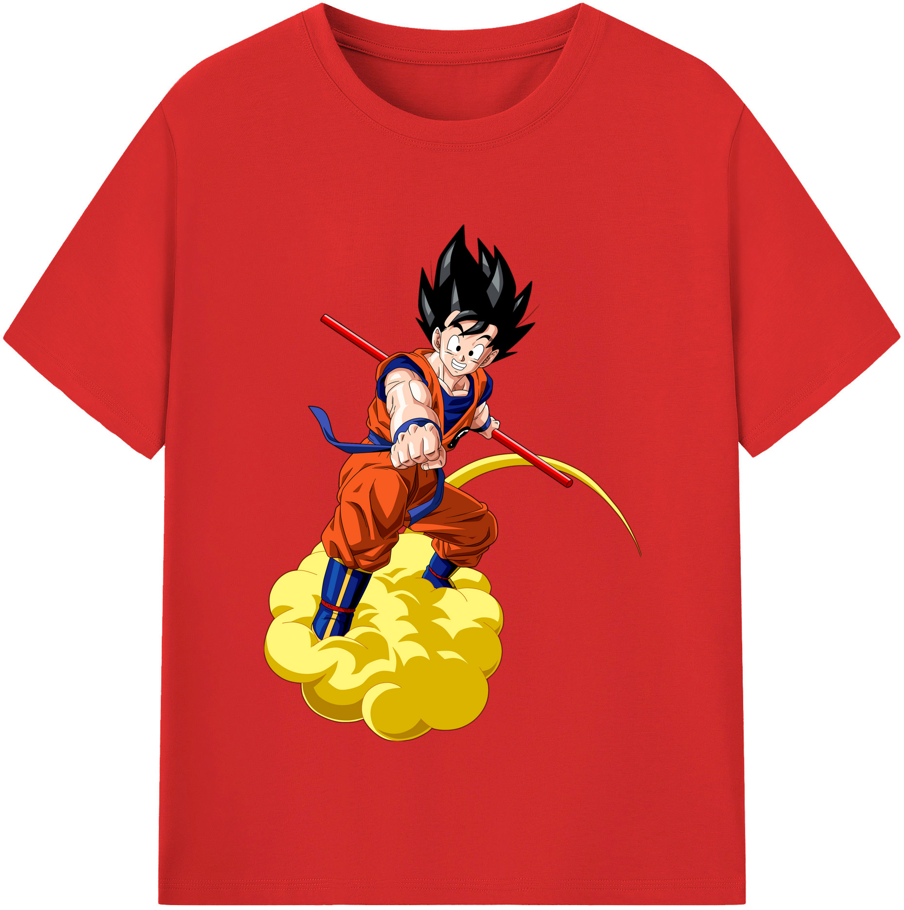 （画像用） ドラゴンボール 孫 悟飯（そんごはん）DRAGON BALL Son Gohan レディースカジュアルプリントTシャツ（綿100％）