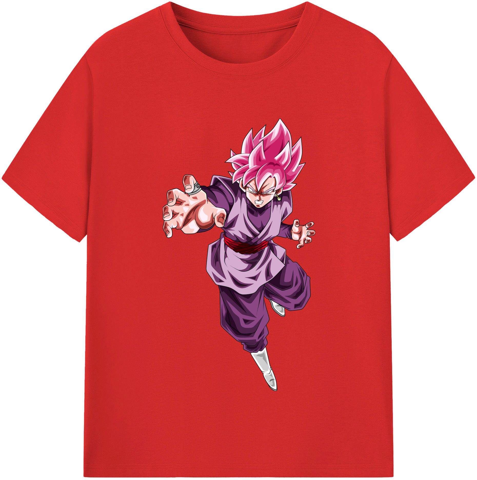（画像用） ドラゴンボール ベジット DRAGON BALL Vegetto レディースカジュアルプリントTシャツ（綿100％）