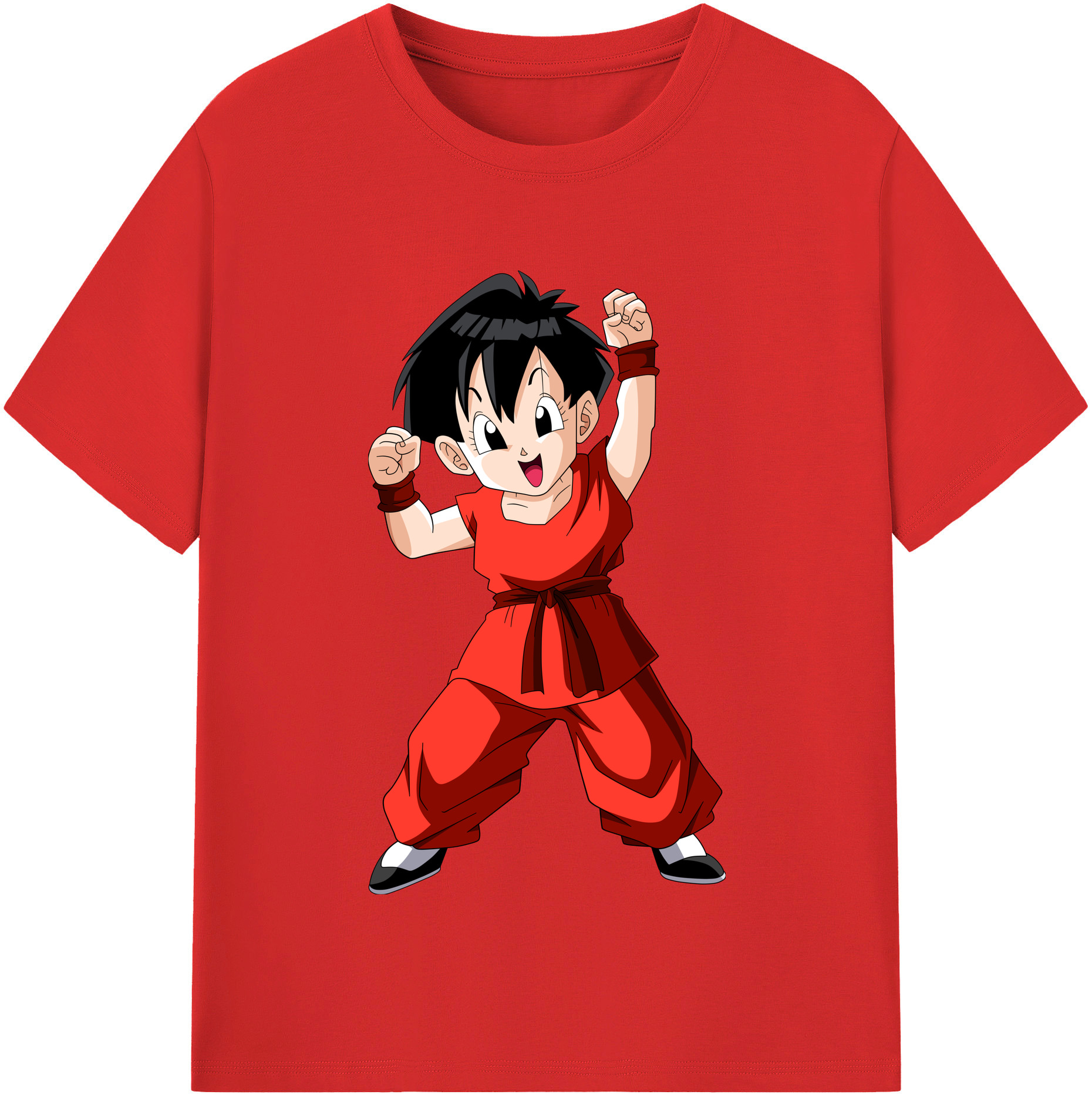 （画像用） ドラゴンボール パン DRAGON BALL Pan レディースカジュアルプリントTシャツ（綿100％）