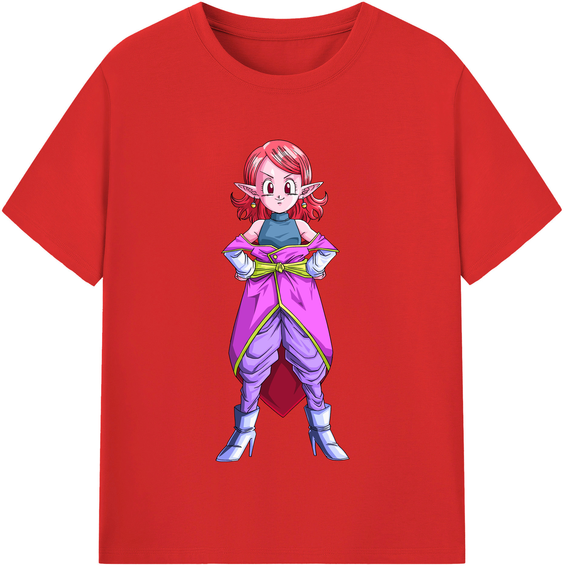 （画像用） ドラゴンボール DRAGON BALL レディースカジュアルプリントTシャツ（綿100％）