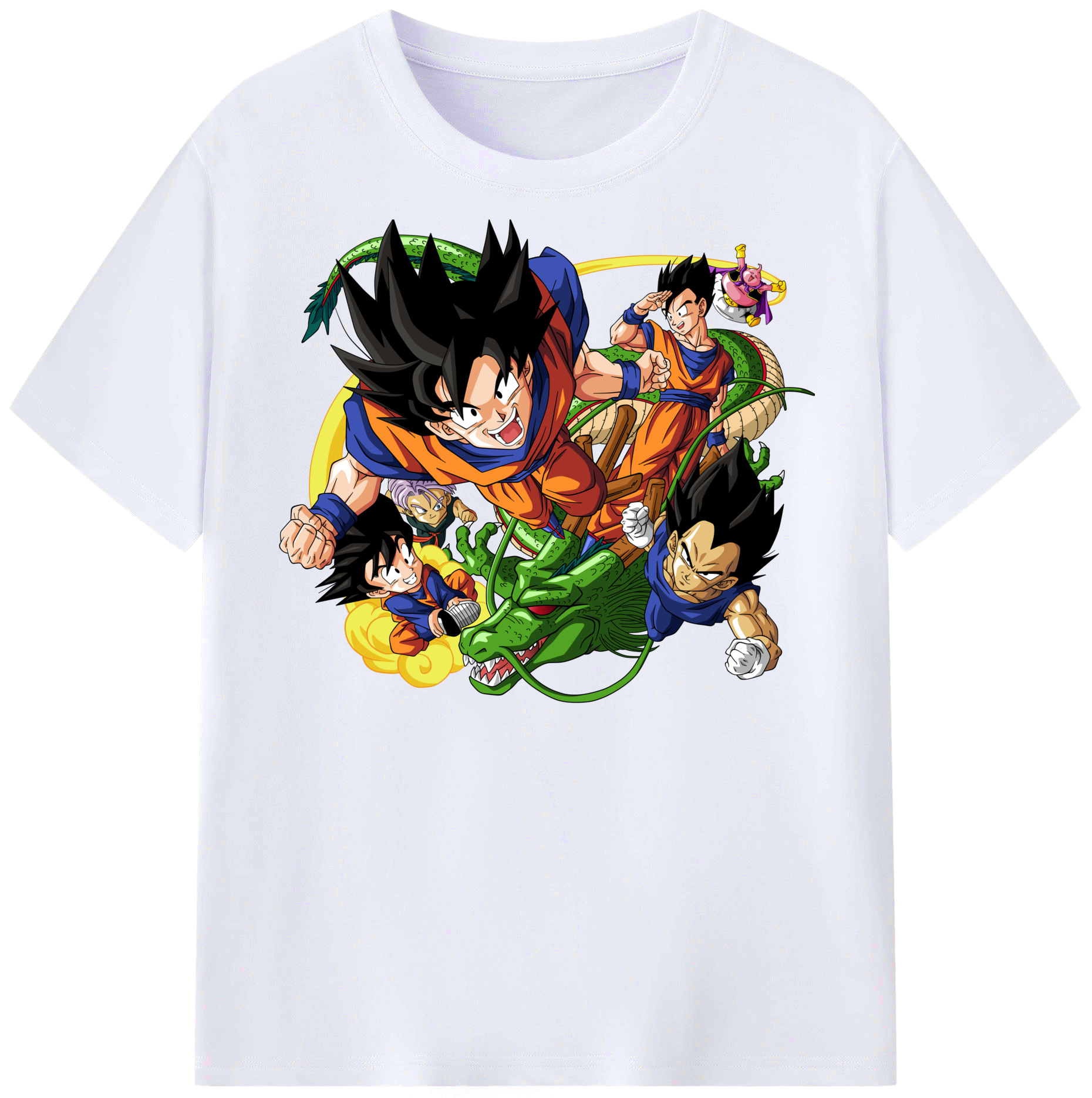 （画像用） ドラゴンボール DRAGON BALL レディースカジュアルプリントTシャツ（綿100％）