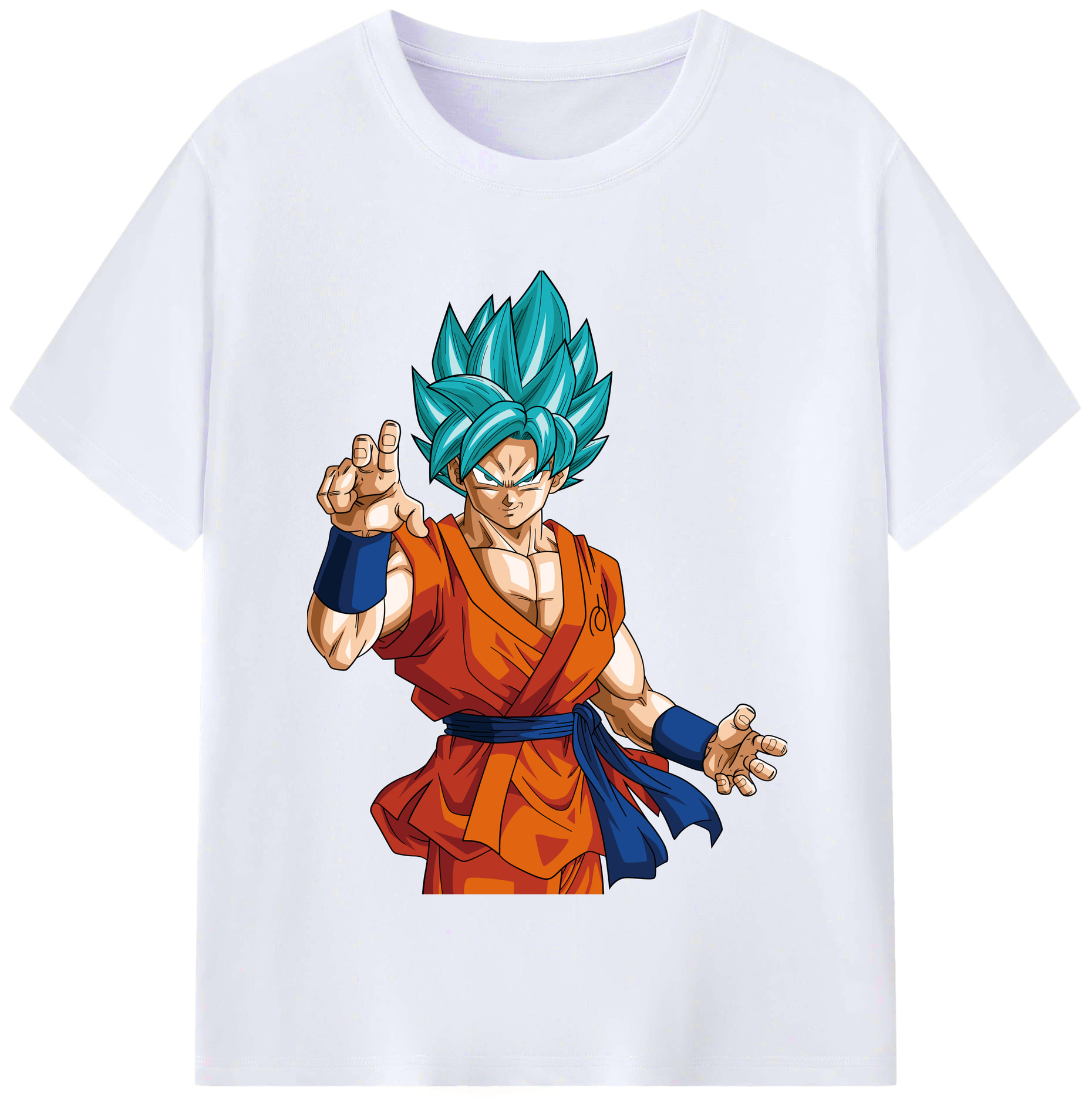（画像用） ドラゴンボール 孫悟空（そん ごくう）Son Goku カカロット DRAGON BALL Kakarotto レディースカジュアルプリントTシャツ（綿100％）
