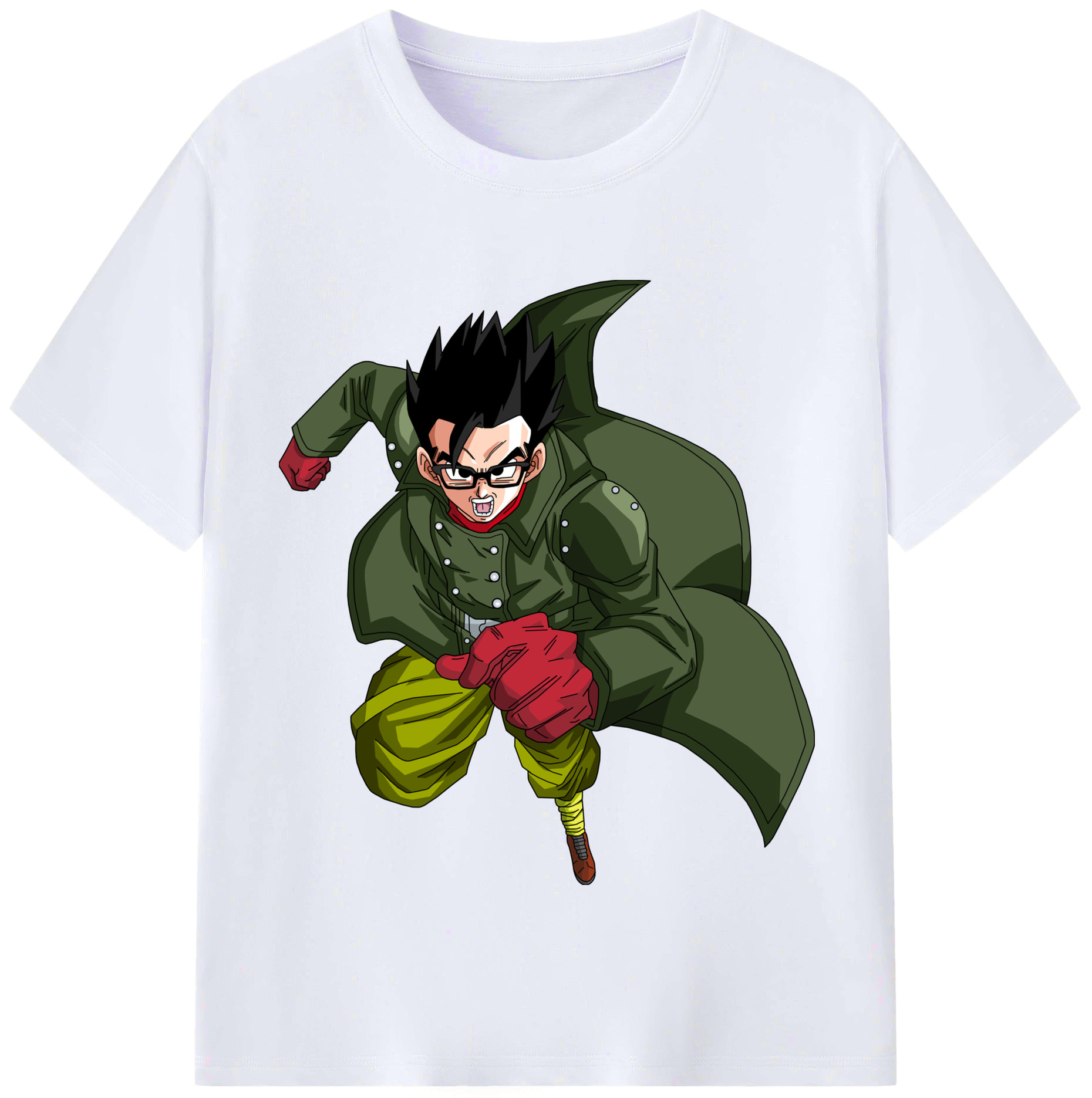 （画像用） ドラゴンボール 孫 悟飯（そんごはん）DRAGON BALL Son Gohan レディースカジュアルプリントTシャツ（綿100％）