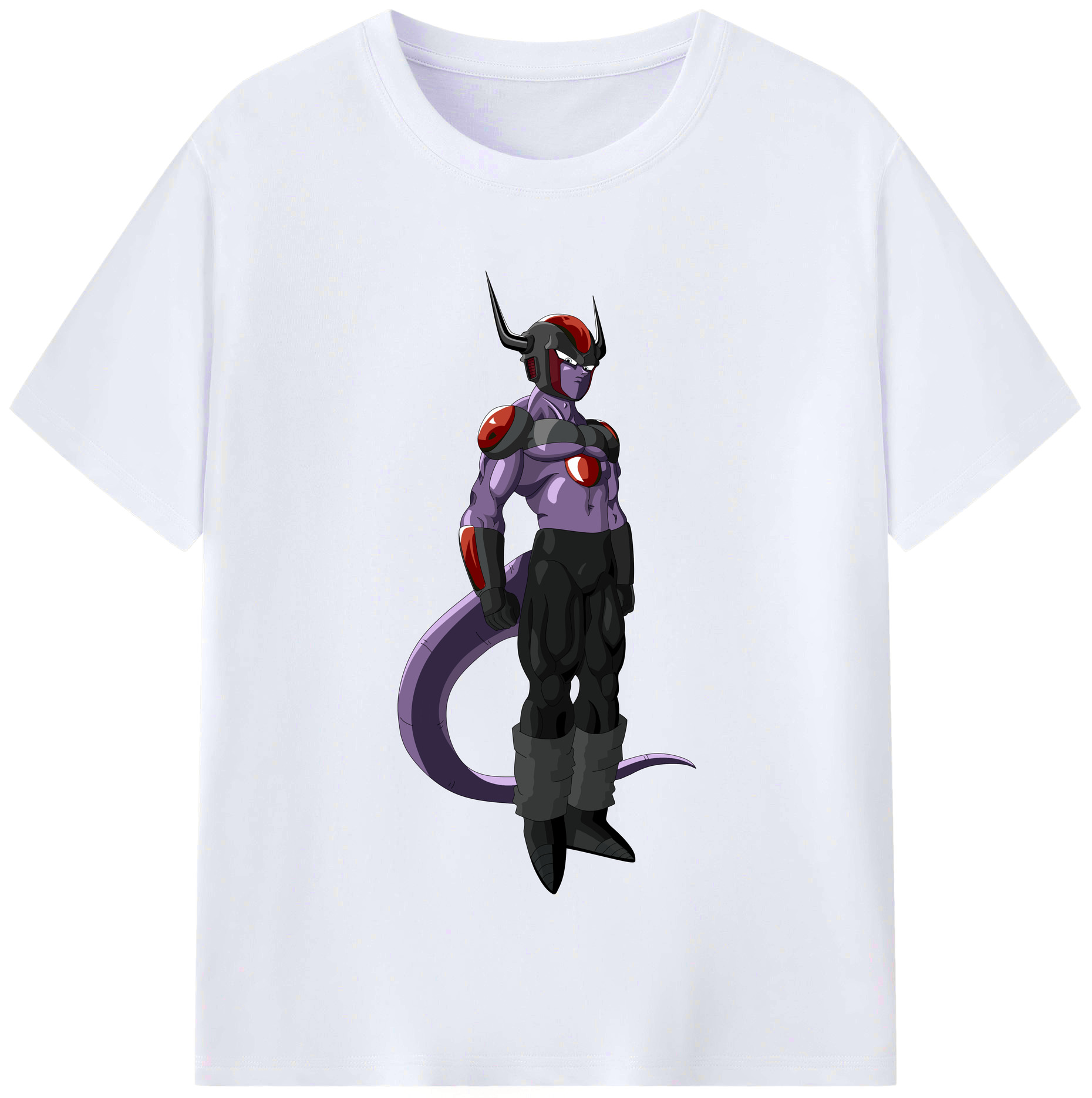 （画像用） ドラゴンボール フリーザ DRAGON BALL Frieza レディースカジュアルプリントTシャツ（綿100％）