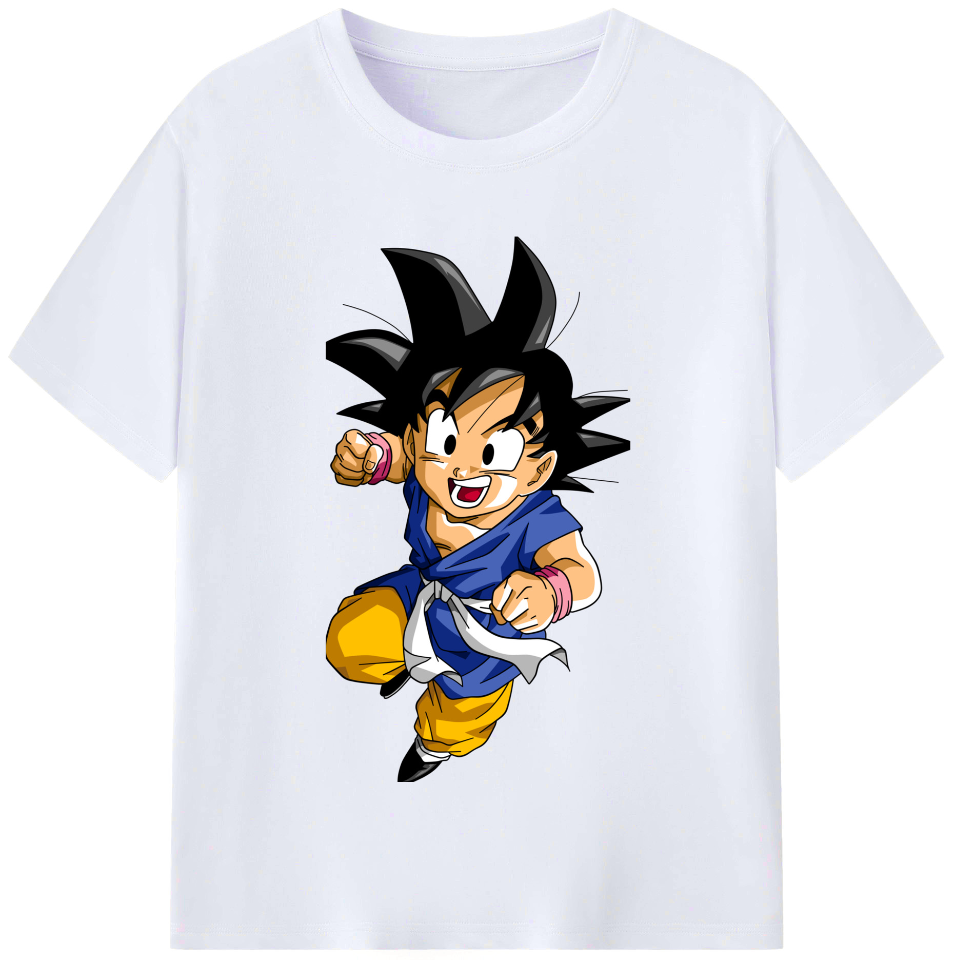（画像用） ドラゴンボール 孫悟天 そん ごてん DRAGON BALL Son Goten レディースカジュアルプリントTシャツ（綿100％）