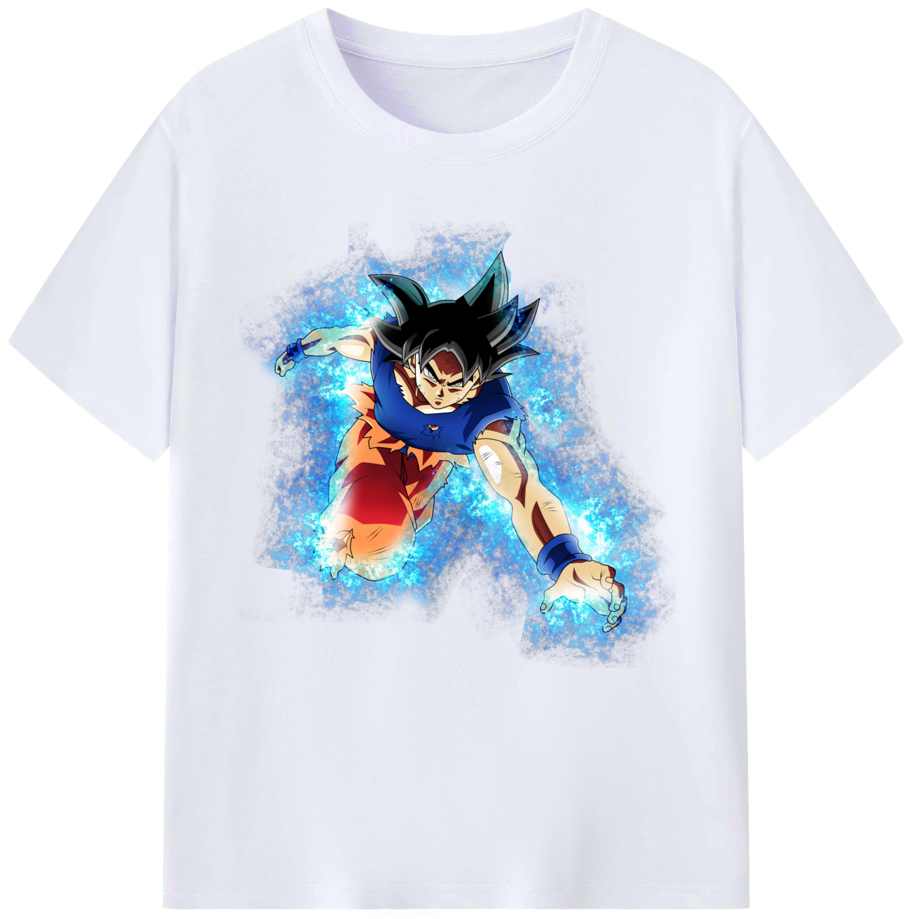 （画像用） ドラゴンボール 孫悟空（そん ごくう）Son Goku カカロット DRAGON BALL Kakarotto レディースカジュアルプリントTシャツ（綿100％）