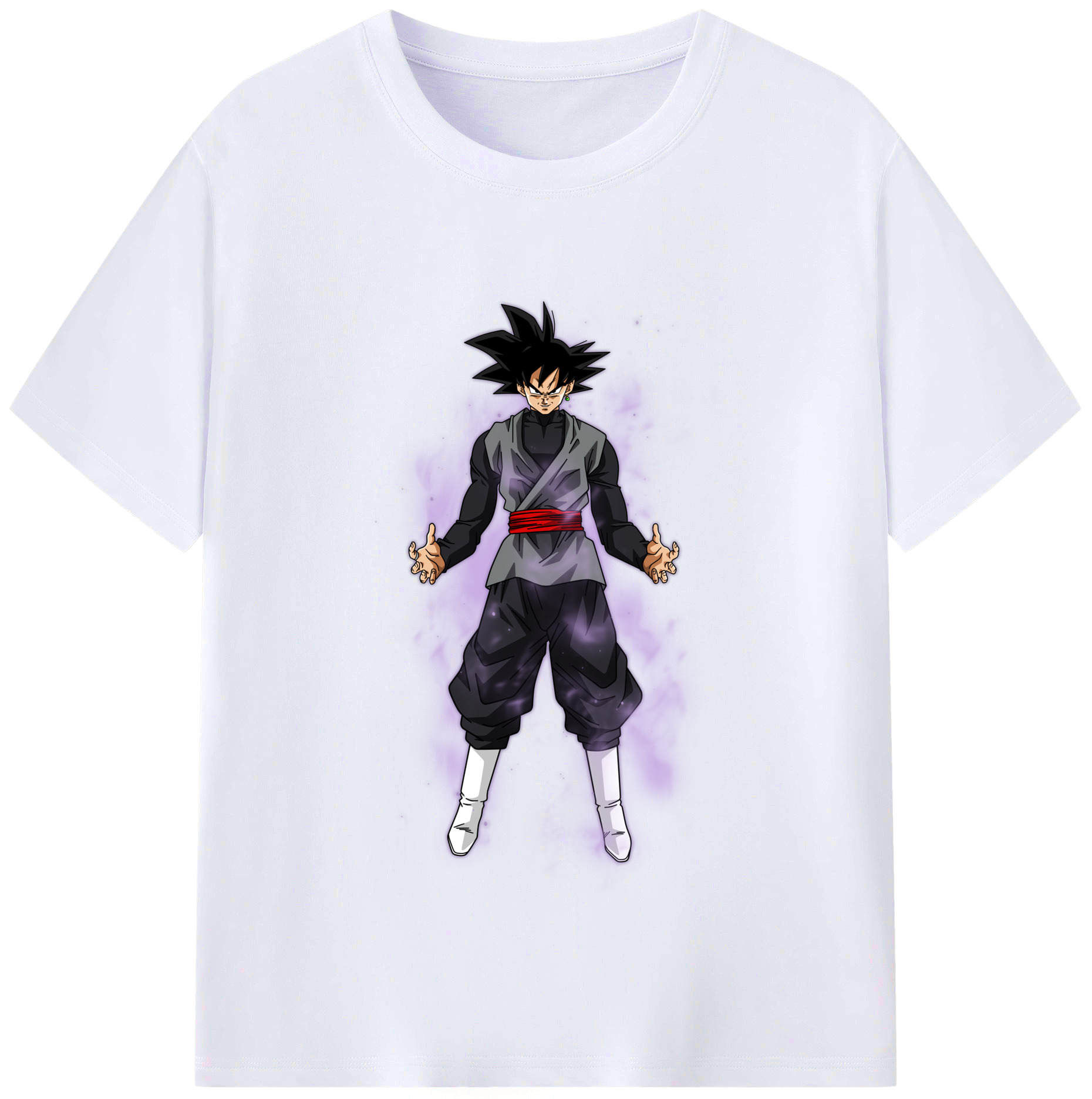 （画像用） ドラゴンボール ベジータ四世（Bejīta Yonsei）DRAGON BALL Vegeta IV レディースカジュアルプリントTシャツ（綿100％）