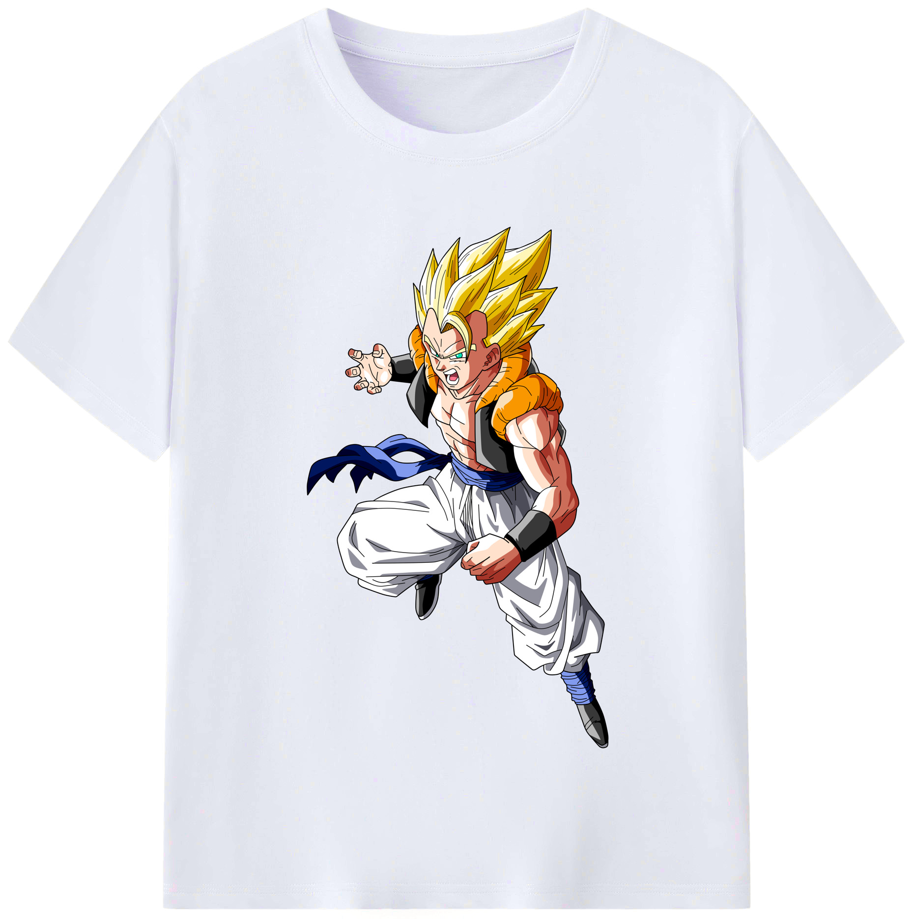 （画像用） ドラゴンボール ベジータ四世（Bejīta Yonsei）DRAGON BALL Vegeta IV レディースカジュアルプリントTシャツ（綿100％）