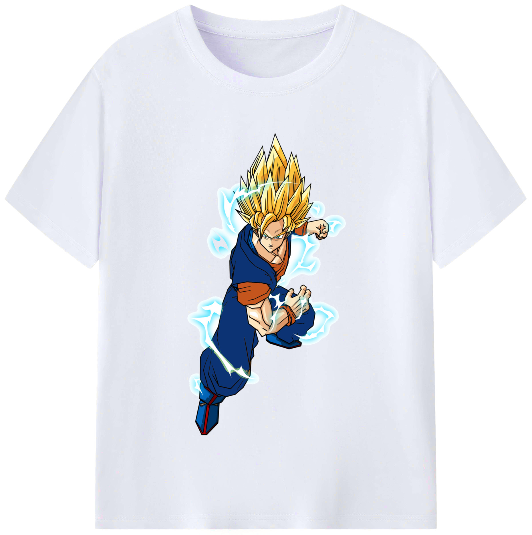 （画像用） ドラゴンボール 孫 悟飯（そんごはん）DRAGON BALL Son Gohan レディースカジュアルプリントTシャツ（綿100％）