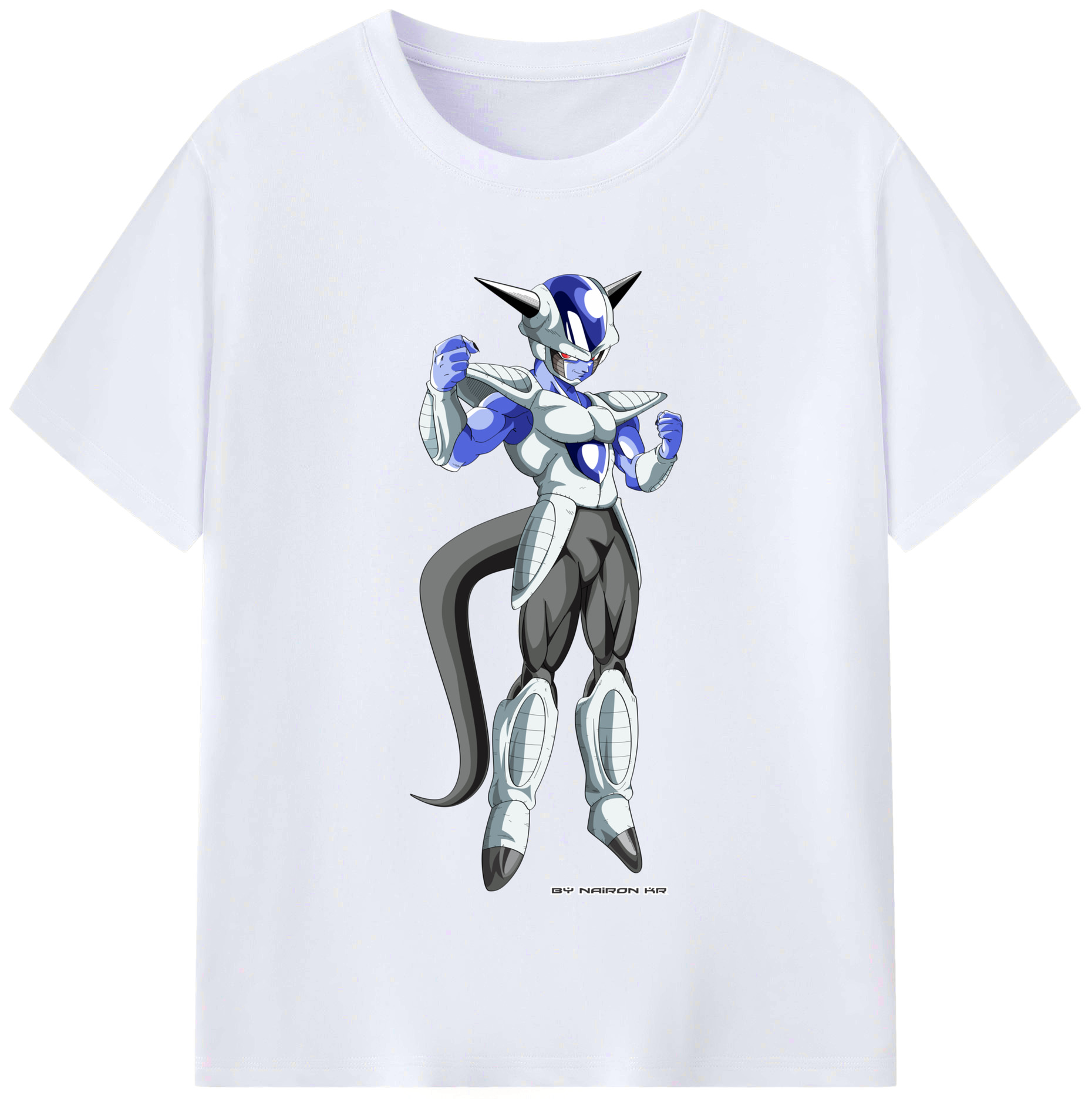 （画像用） ドラゴンボール フリーザ DRAGON BALL Frieza レディースカジュアルプリントTシャツ（綿100％）