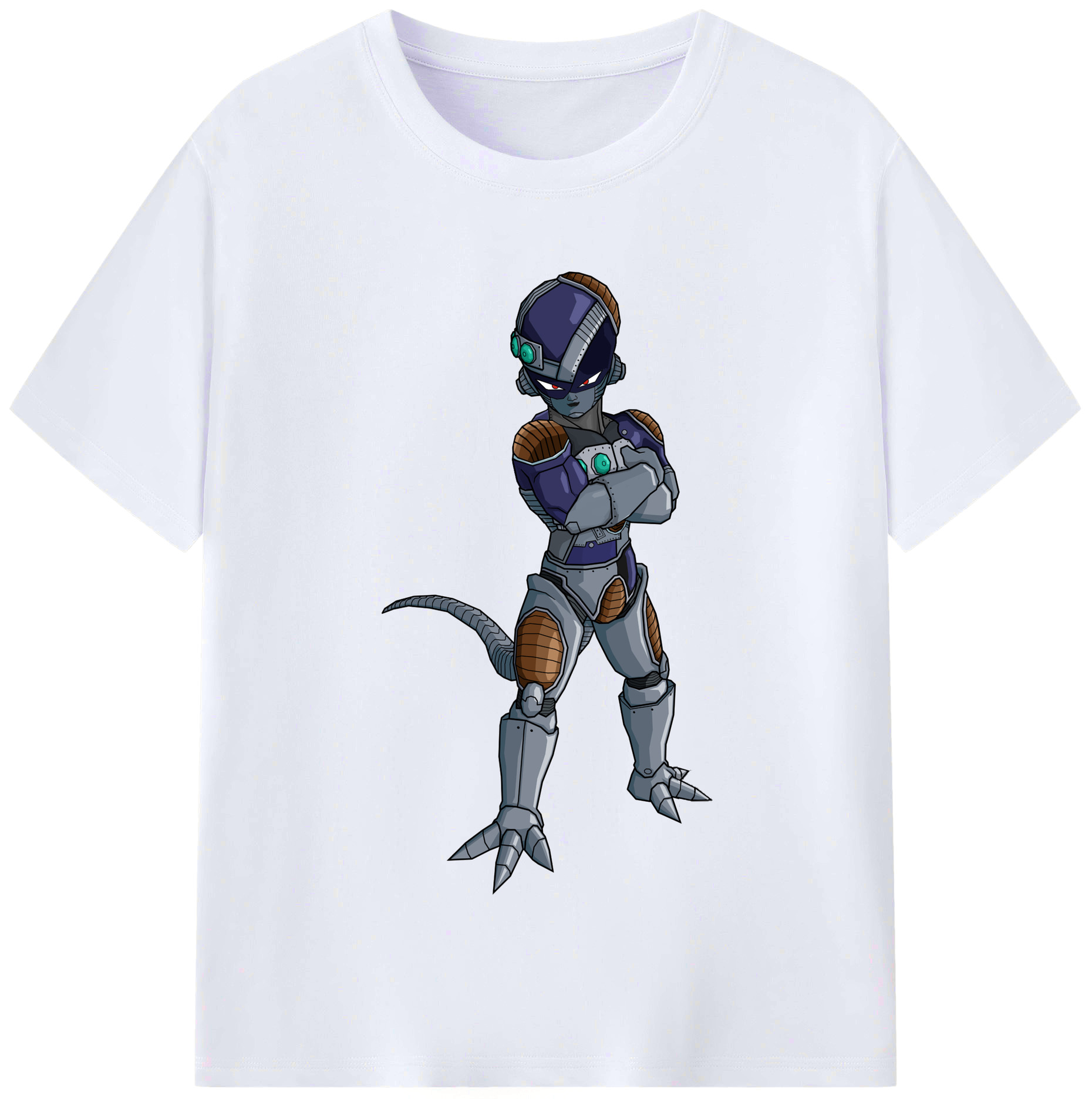 （画像用） ドラゴンボール フリーザ DRAGON BALL Frieza レディースカジュアルプリントTシャツ（綿100％）