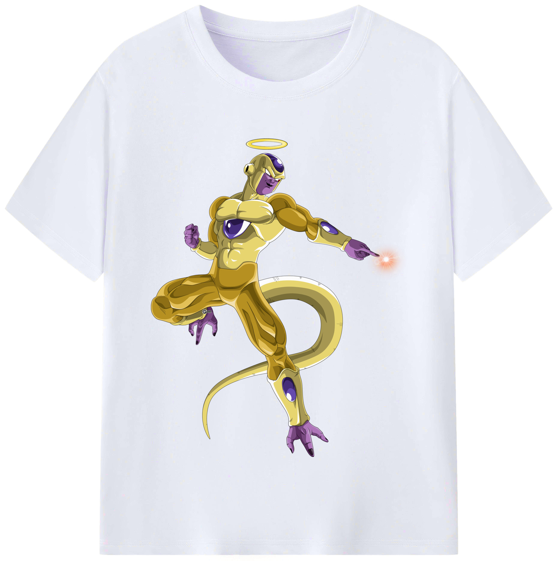 （画像用） ドラゴンボール フリーザ DRAGON BALL Frieza レディースカジュアルプリントTシャツ（綿100％）
