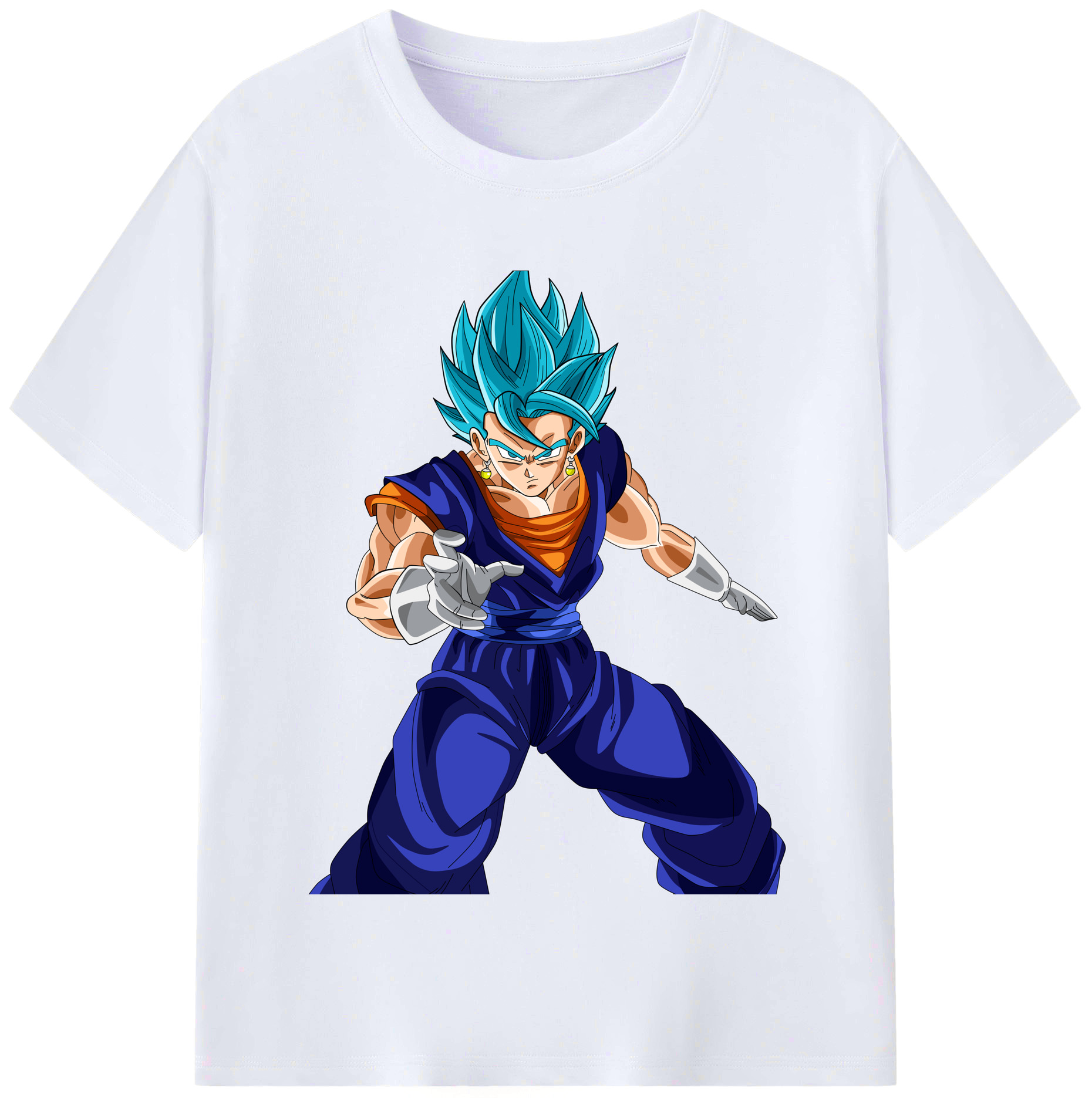 （画像用） ドラゴンボール ベジット DRAGON BALL Vegetto レディースカジュアルプリントTシャツ（綿100％）