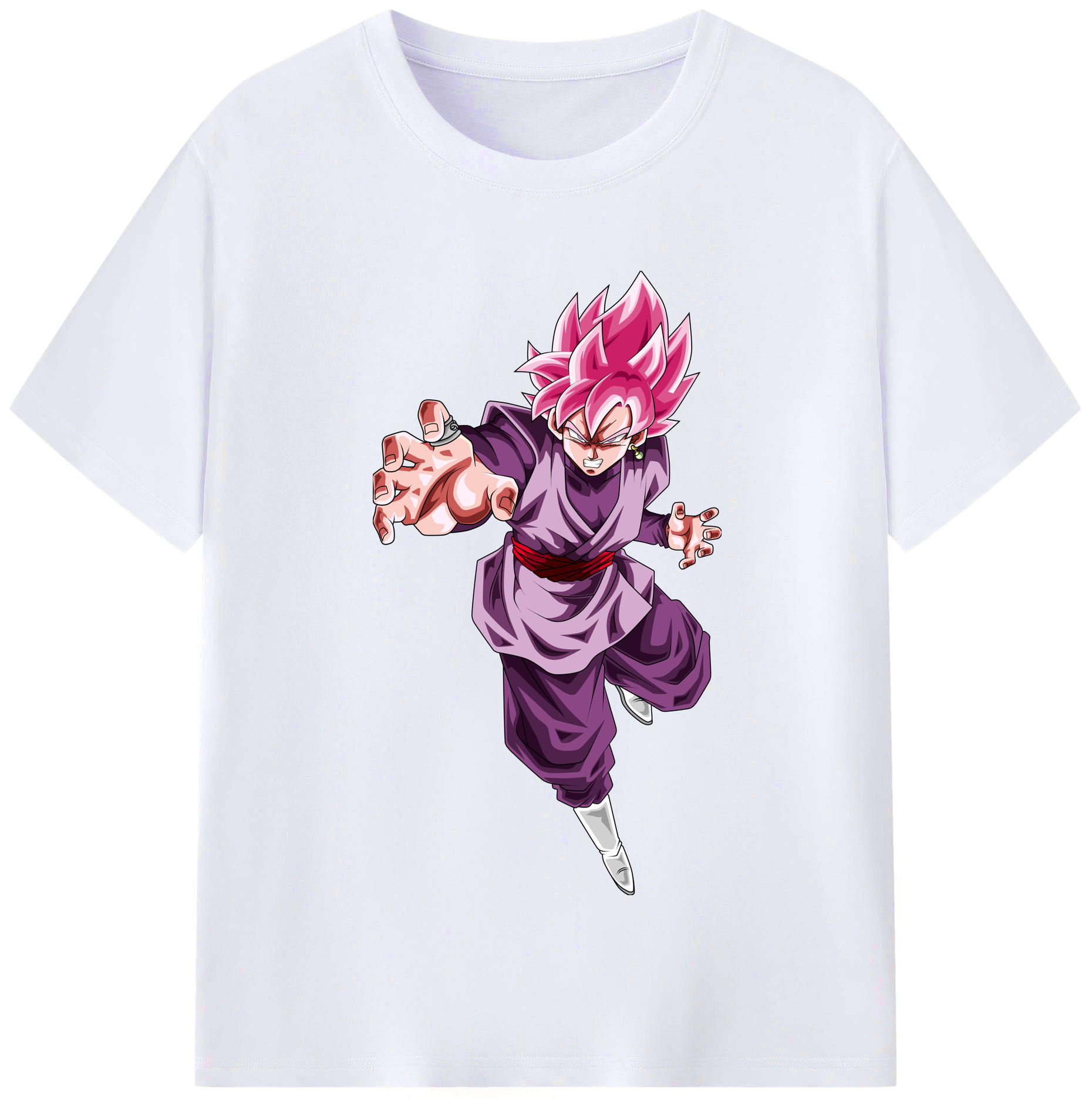 （画像用） ドラゴンボール ベジット DRAGON BALL Vegetto レディースカジュアルプリントTシャツ（綿100％）