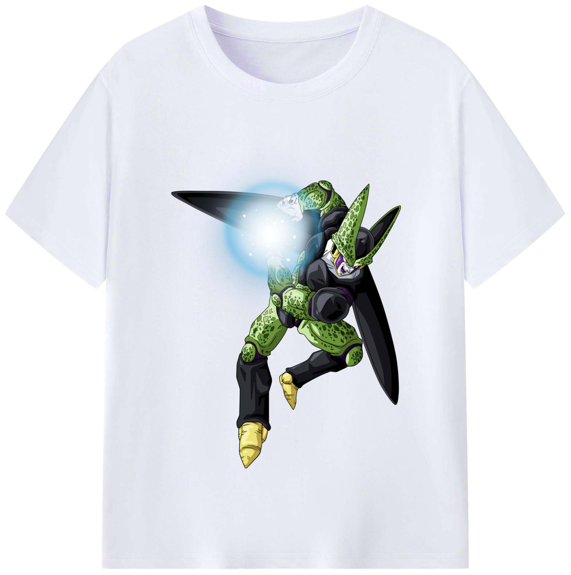 （画像用） ドラゴンボール セル DRAGON BALL Cell レディースカジュアルプリントTシャツ（綿100％）