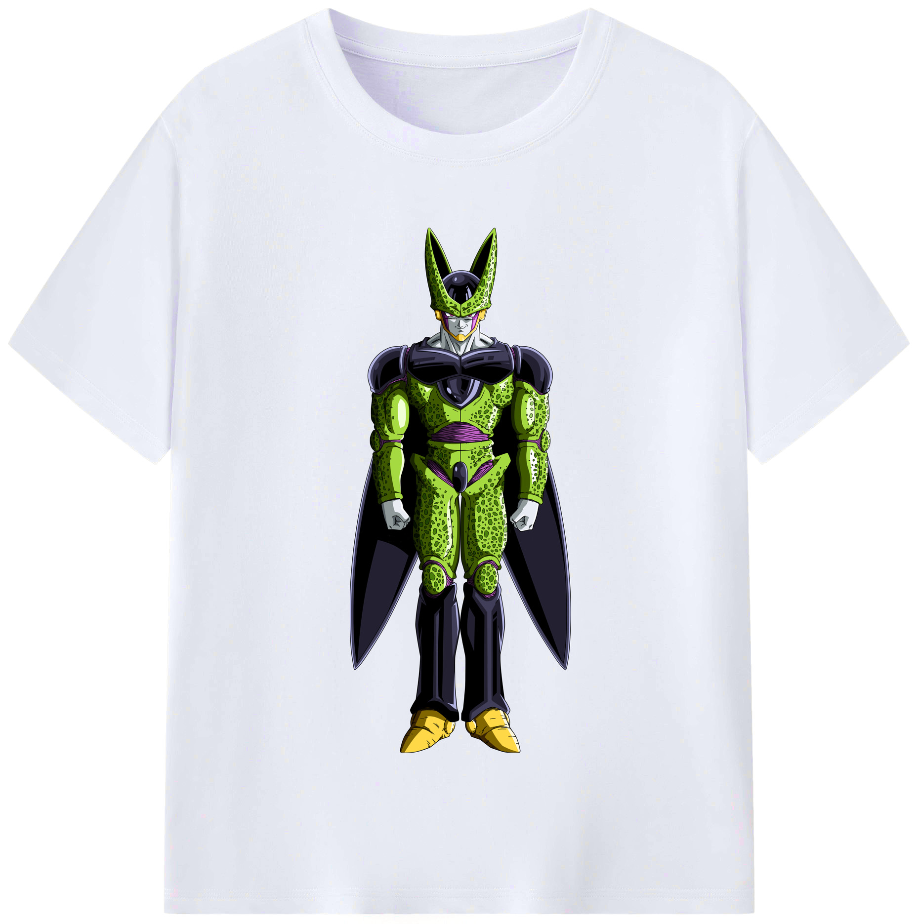 （画像用） ドラゴンボール セル DRAGON BALL Cell レディースカジュアルプリントTシャツ（綿100％）