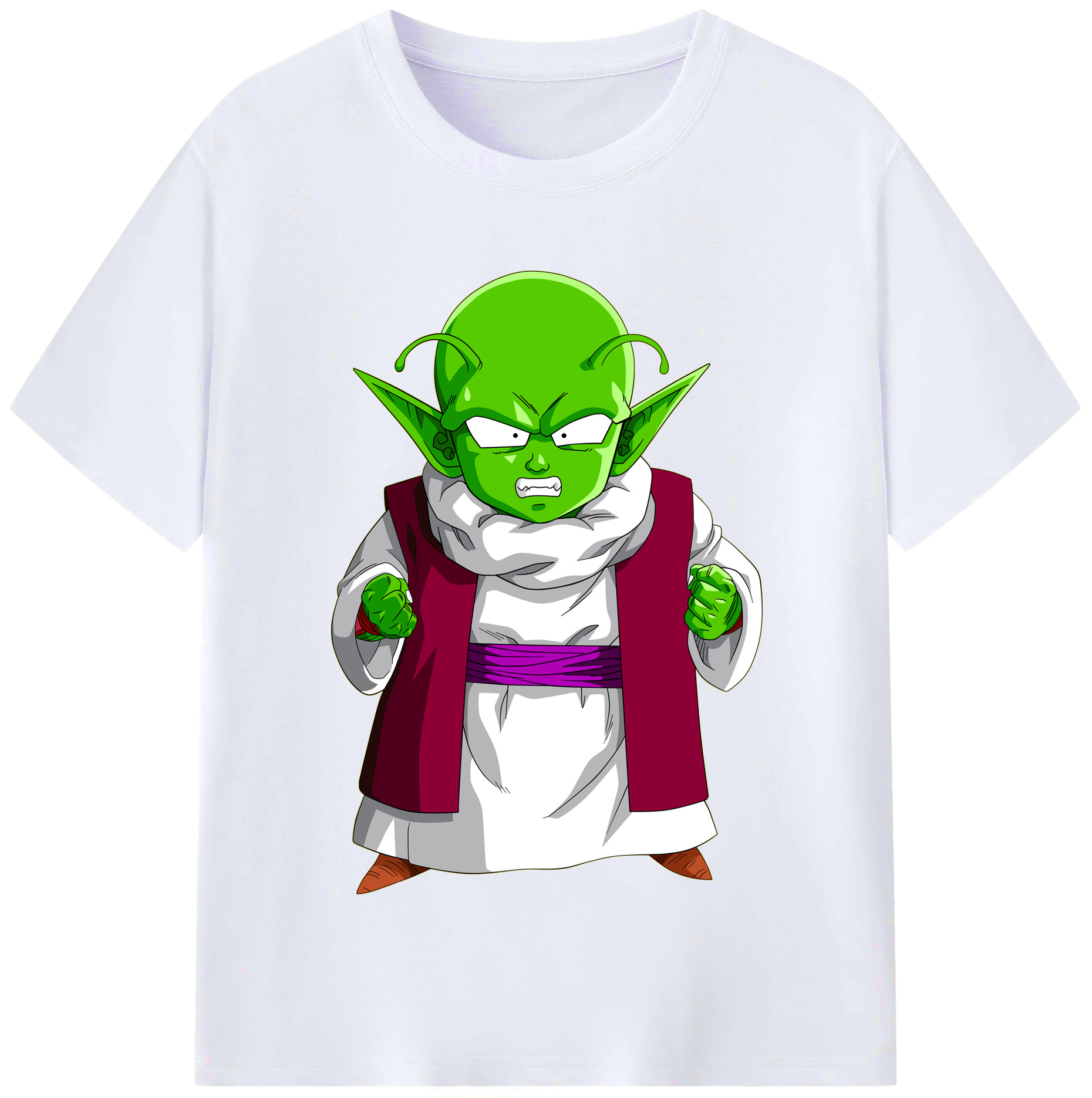 （画像用） ドラゴンボール ピッコロ DRAGON BALL Piccolo レディースカジュアルプリントTシャツ（綿100％）