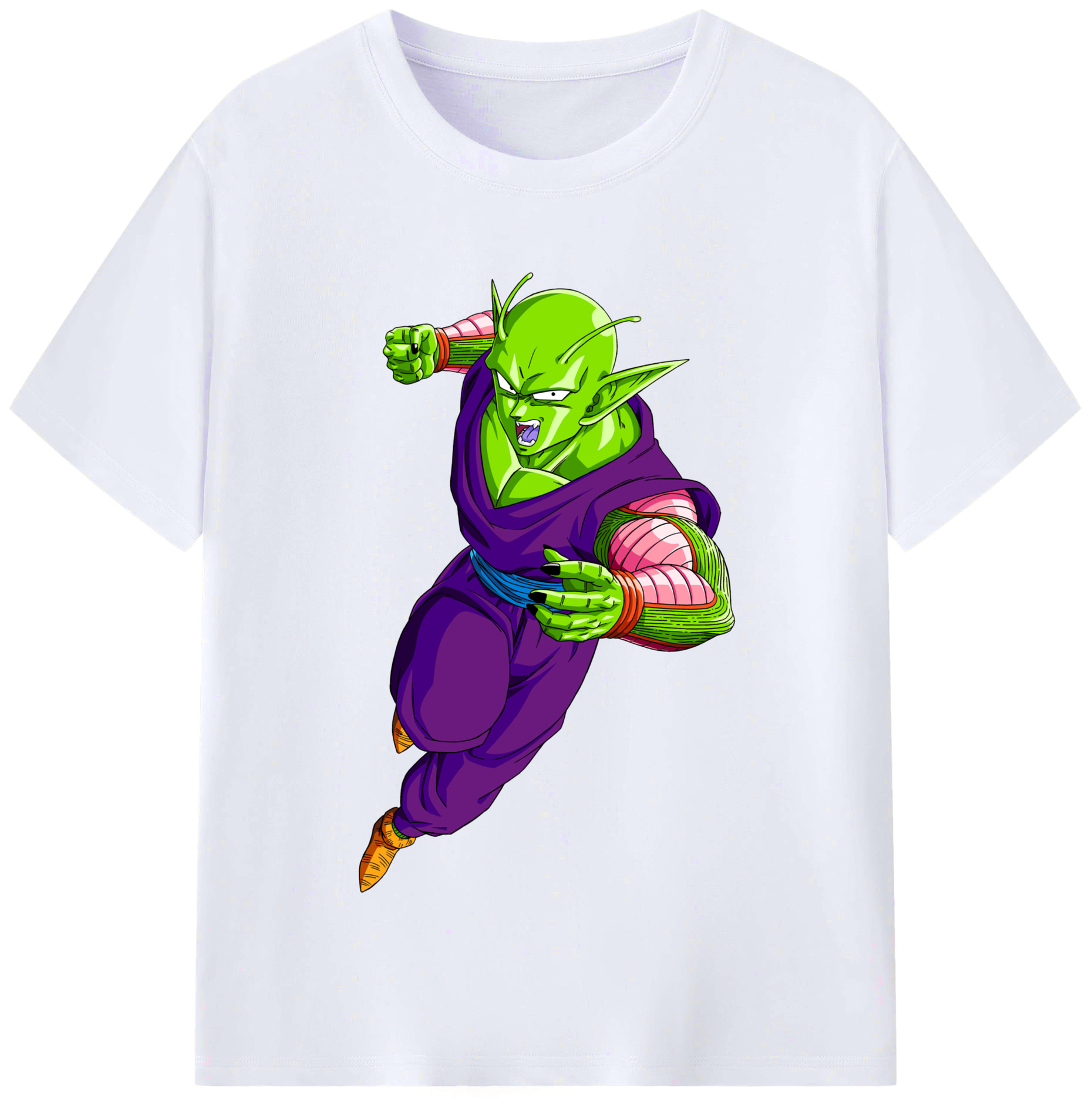 （画像用） ドラゴンボール ピッコロ DRAGON BALL Piccolo レディースカジュアルプリントTシャツ（綿100％）