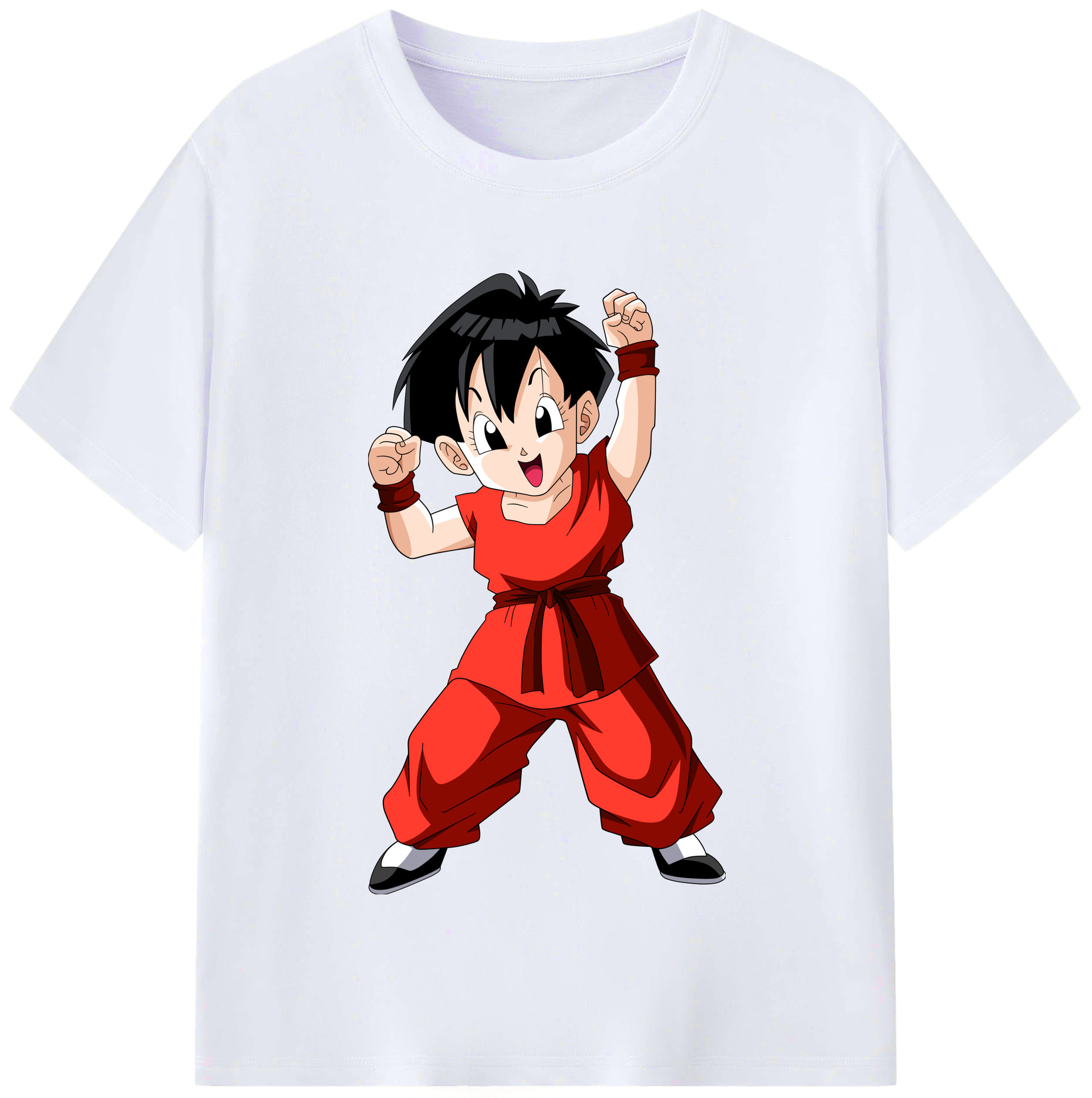（画像用） ドラゴンボール パン DRAGON BALL Pan レディースカジュアルプリントTシャツ（綿100％）