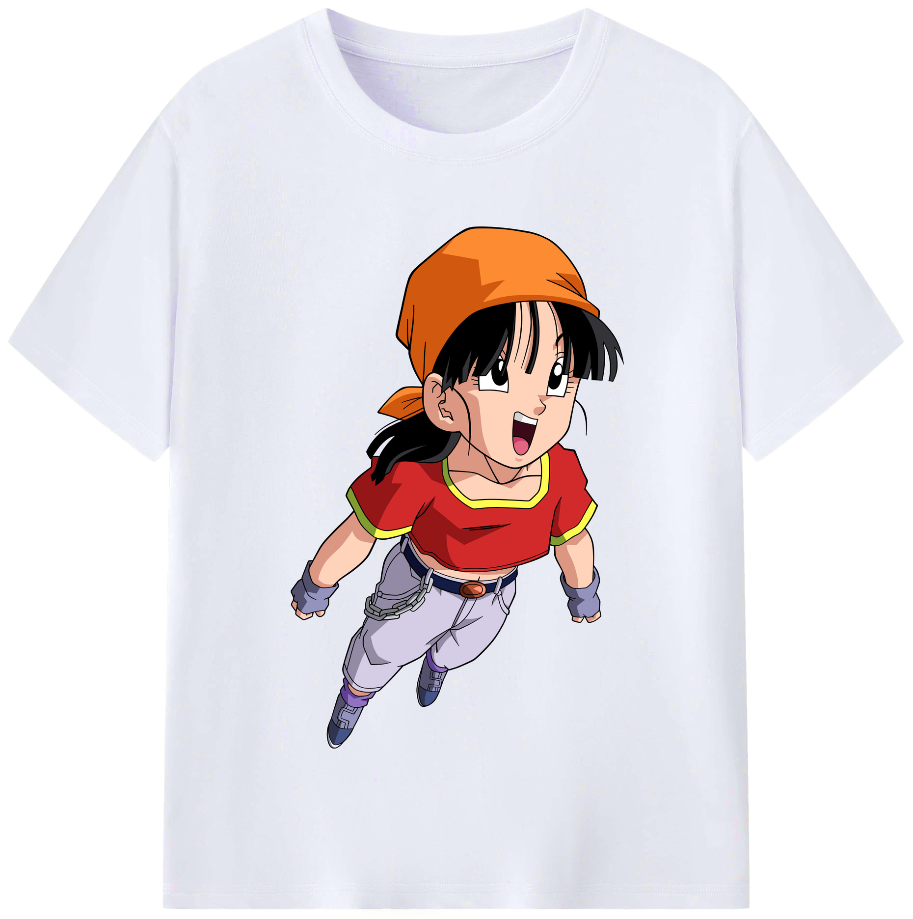（画像用） ドラゴンボール パン DRAGON BALL Pan レディースカジュアルプリントTシャツ（綿100％）