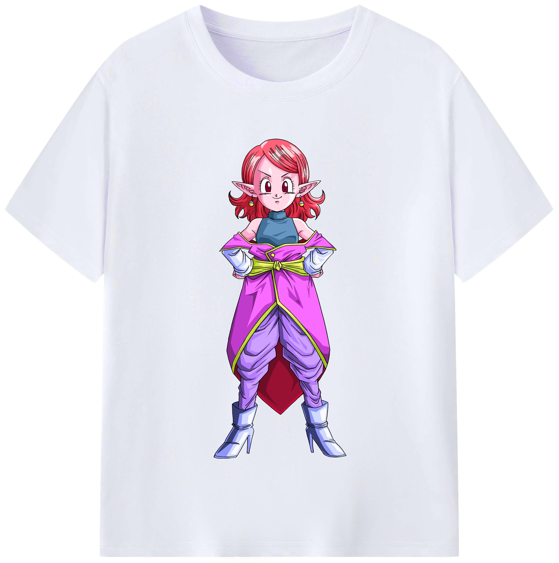 （画像用） ドラゴンボール DRAGON BALL レディースカジュアルプリントTシャツ（綿100％）