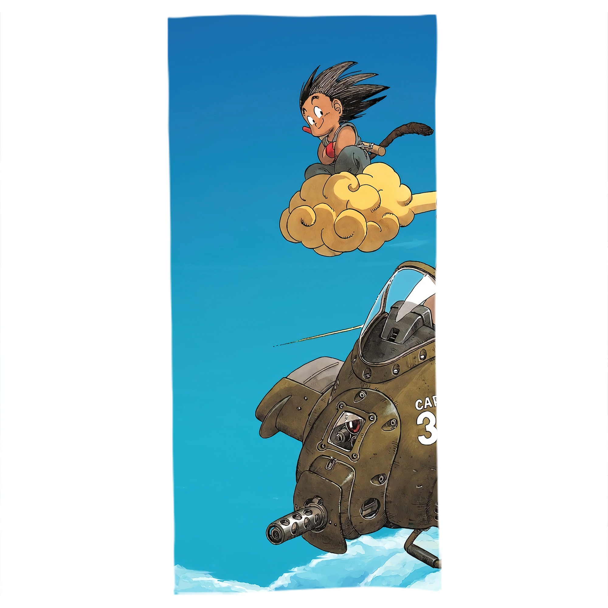 （画像用） ドラゴンボール DRAGON BALL 大判バスタオル 70×140cm 吸水速乾 柔らかい肌触り